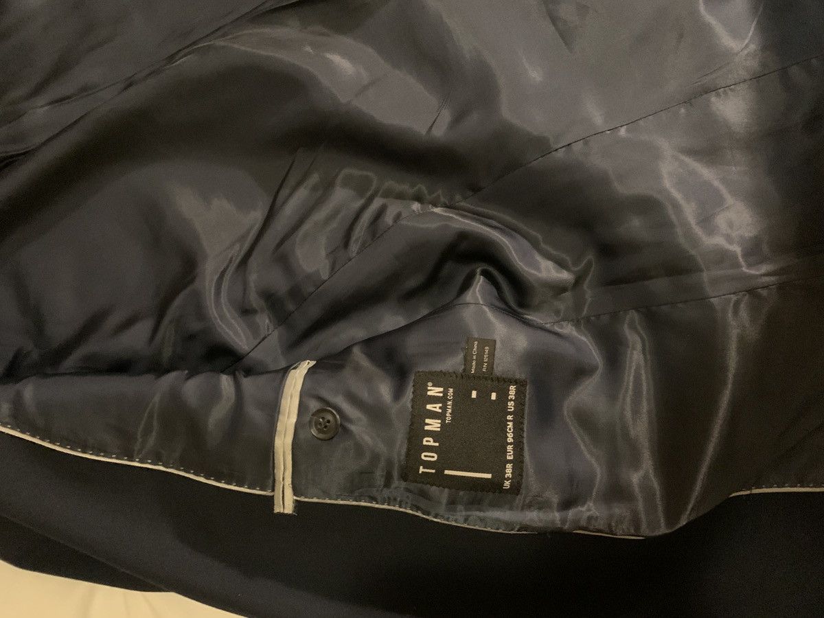 Topman Navy top man suit with shirt Size 38R - 4 Thumbnail
