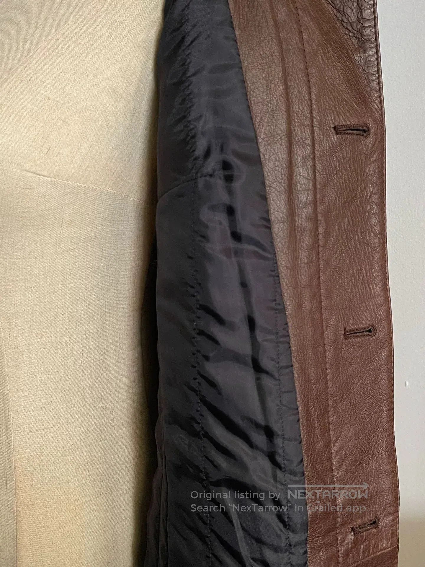Dirk Bikkembergs Dirk Bikkembergs Leather Trench Coat. Size M / US 6-8 / IT 42-44 - 8 Thumbnail