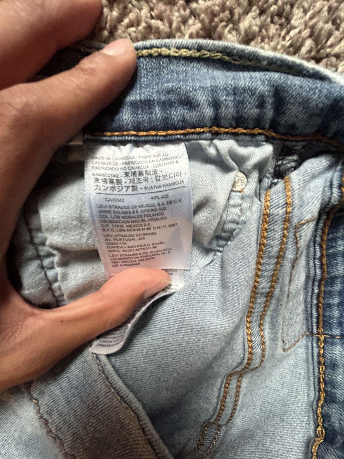 Levi's × Levi's Vintage Clothing × Vintage Vintage Levi 541 Jeans Size US 34 / EU 50 - 4 Thumbnail