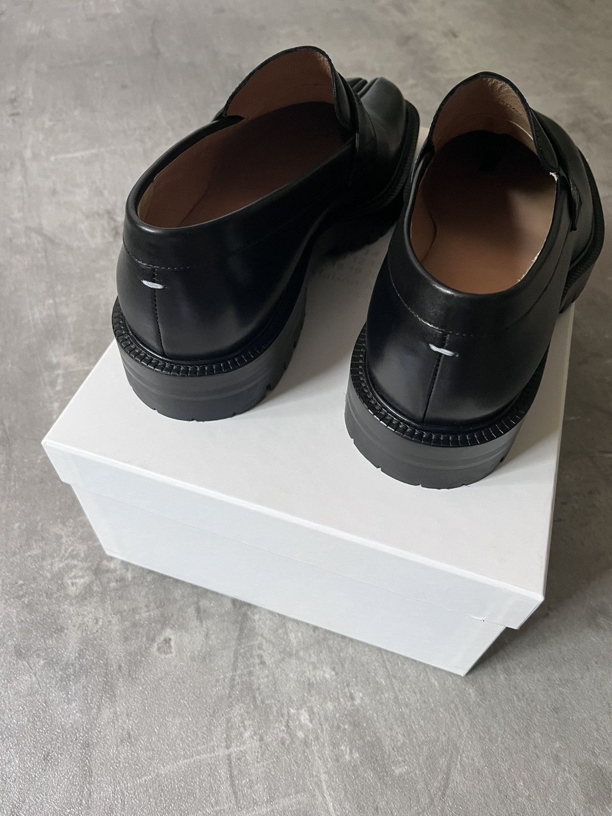 Maison Margiela Maison Margiela tabi loafers leather black Size US 9 / EU 42 - 5 Thumbnail