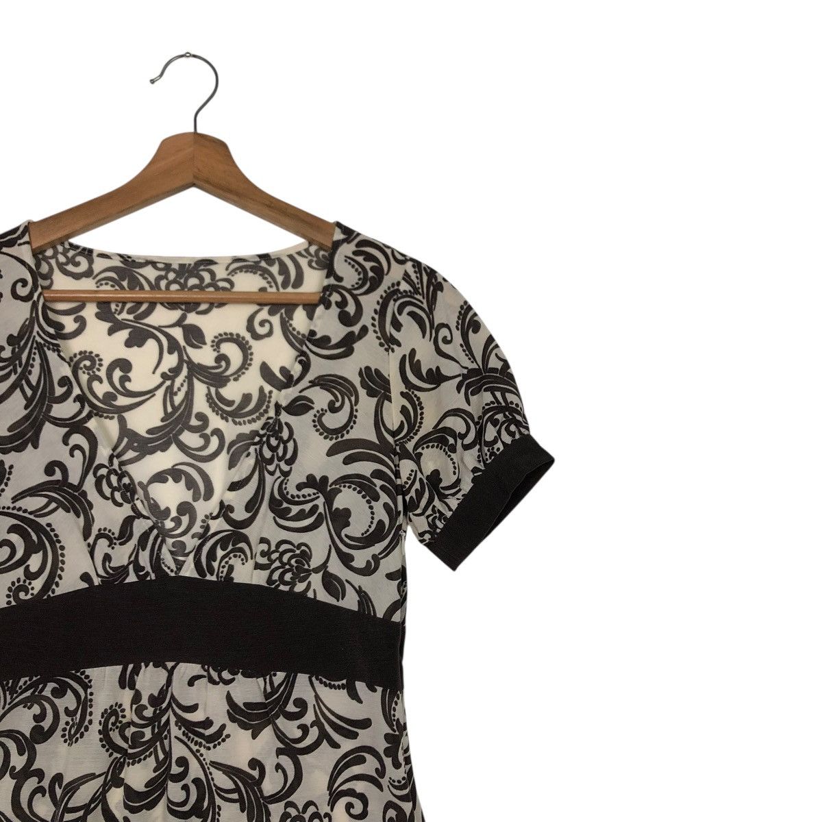 Michel Klein 🔥FULL PRINT DRESS FLORAL MICHEL KLEIN MADE IN JAPAN Size M / US 6-8 / IT 42-44 - 8 Thumbnail