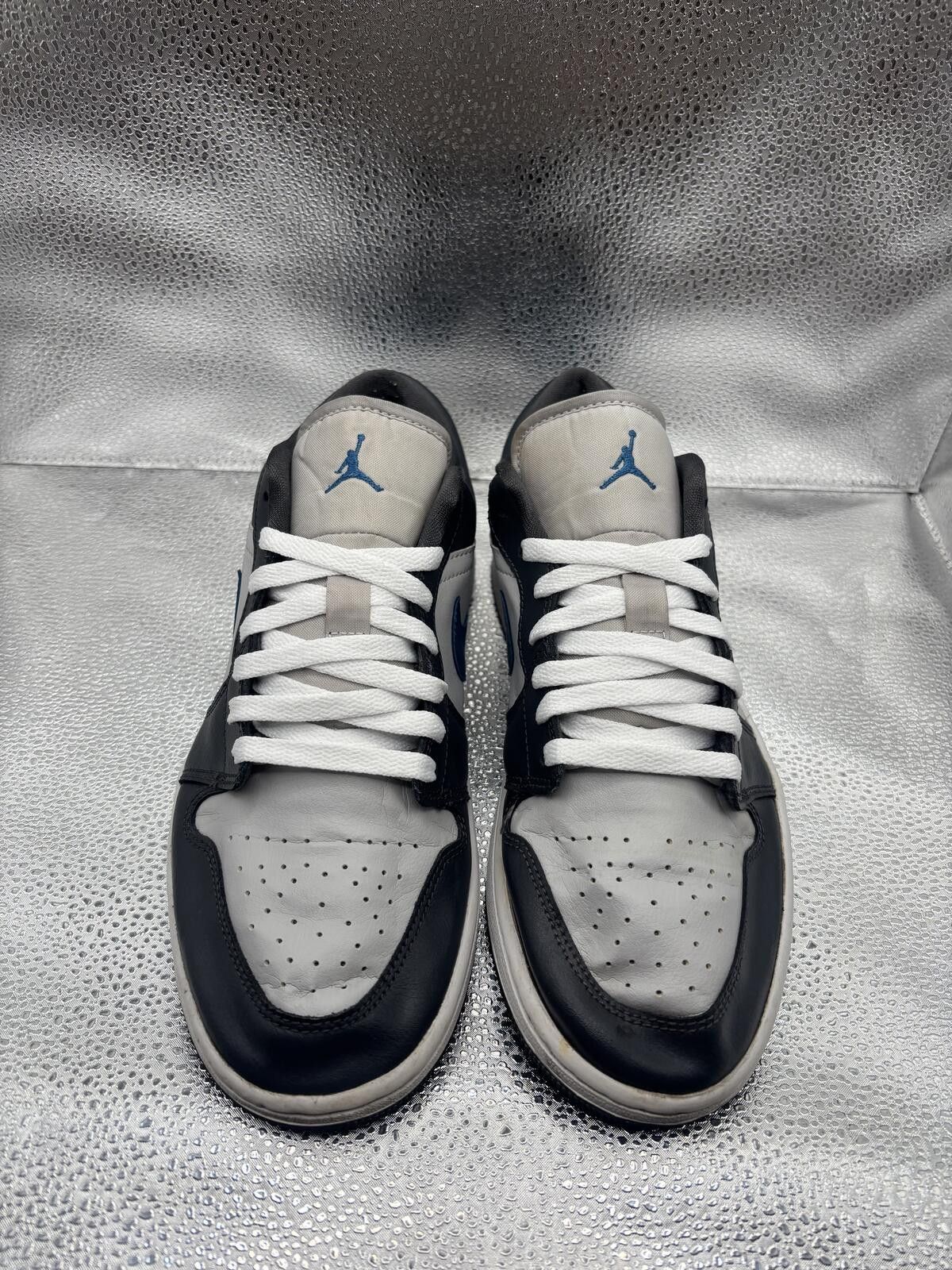 Jordan Brand Air Jordan 1 low anthracite industrial blue Size US 10.5 / IT 40.5 - 2 Thumbnail