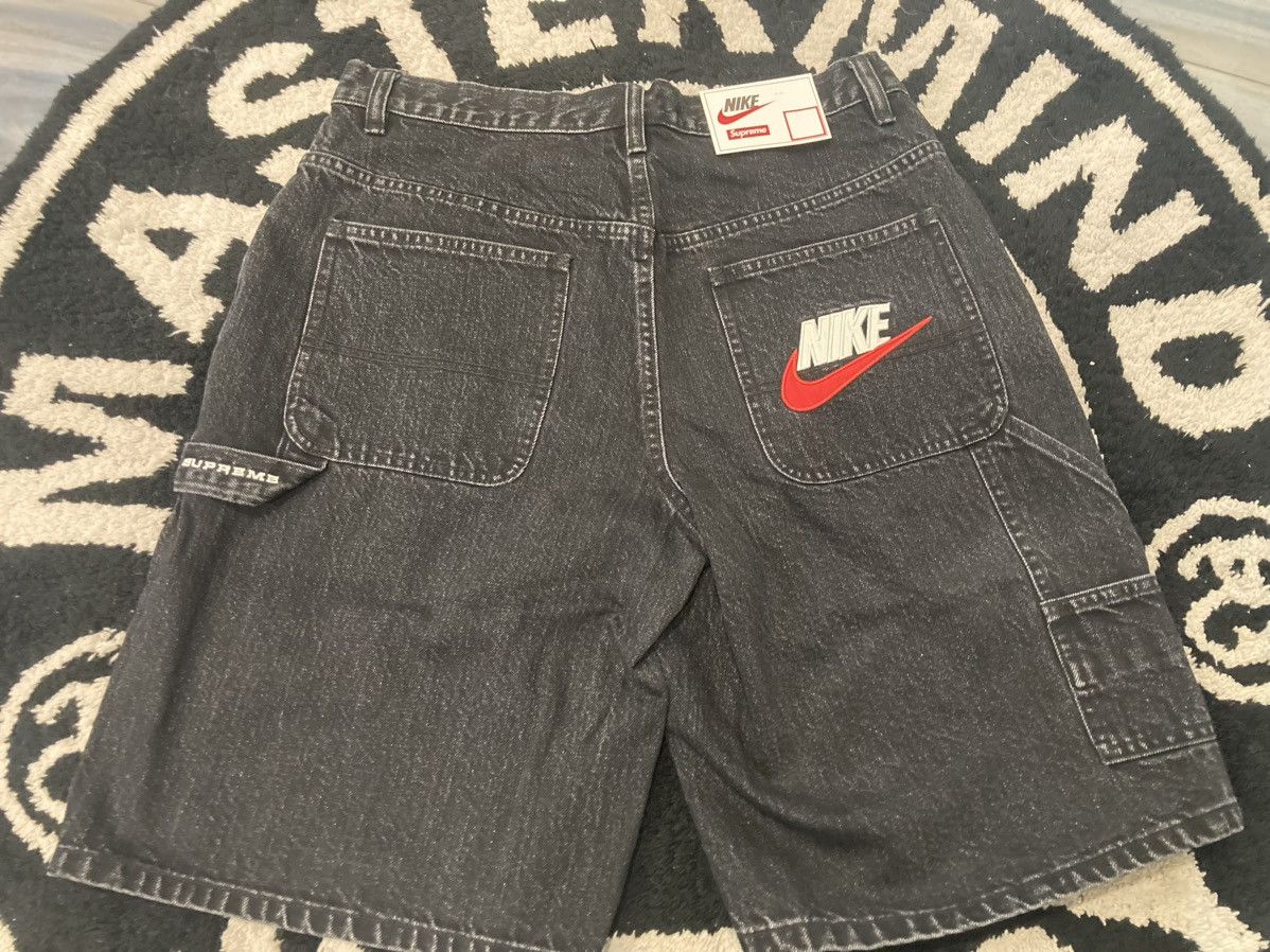 Nike × Supreme Supreme 2024SS x Nike denim short black size 30 fit 