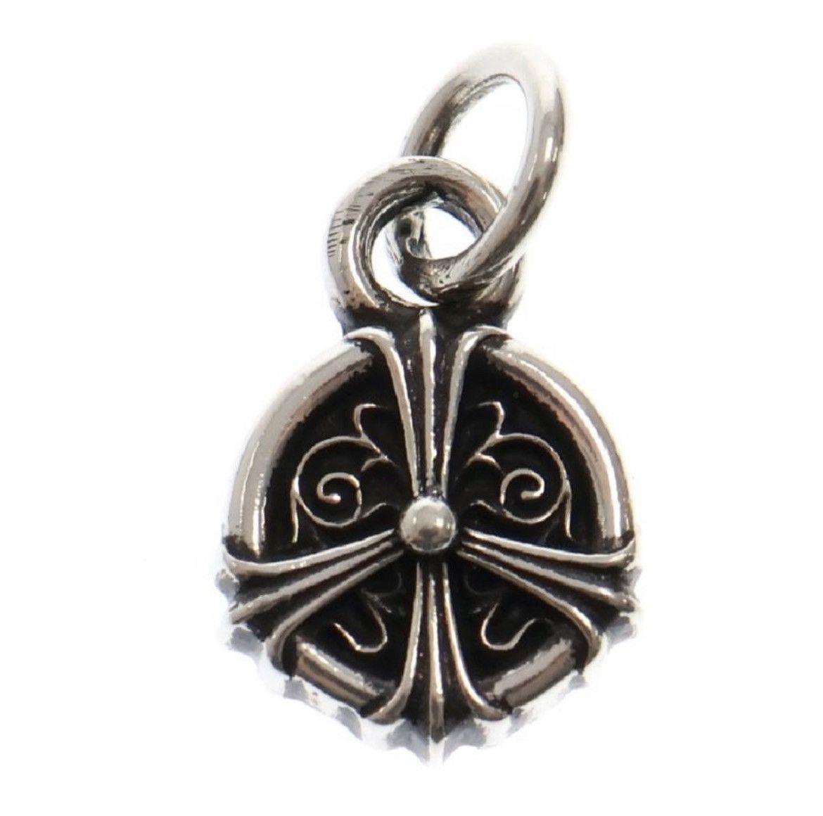 【Peace of ChromHeart】 Chrome Hearts PEACE SIGN pendant Necklace top