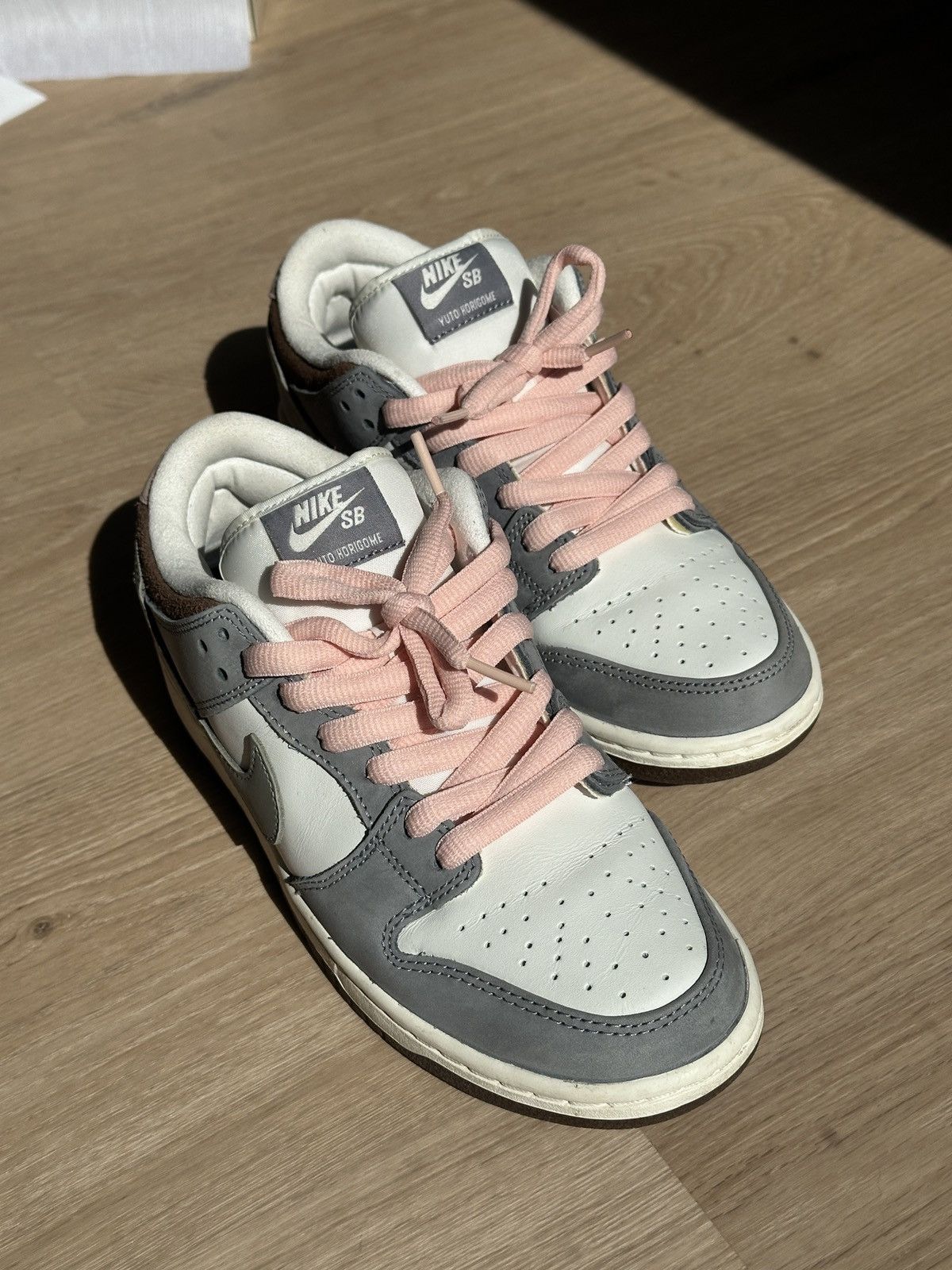 Nike Nike SB Dunk Low x Yuto Horigome Wolf Grey Size US 7.5 / EU 40-41 - 5 Thumbnail