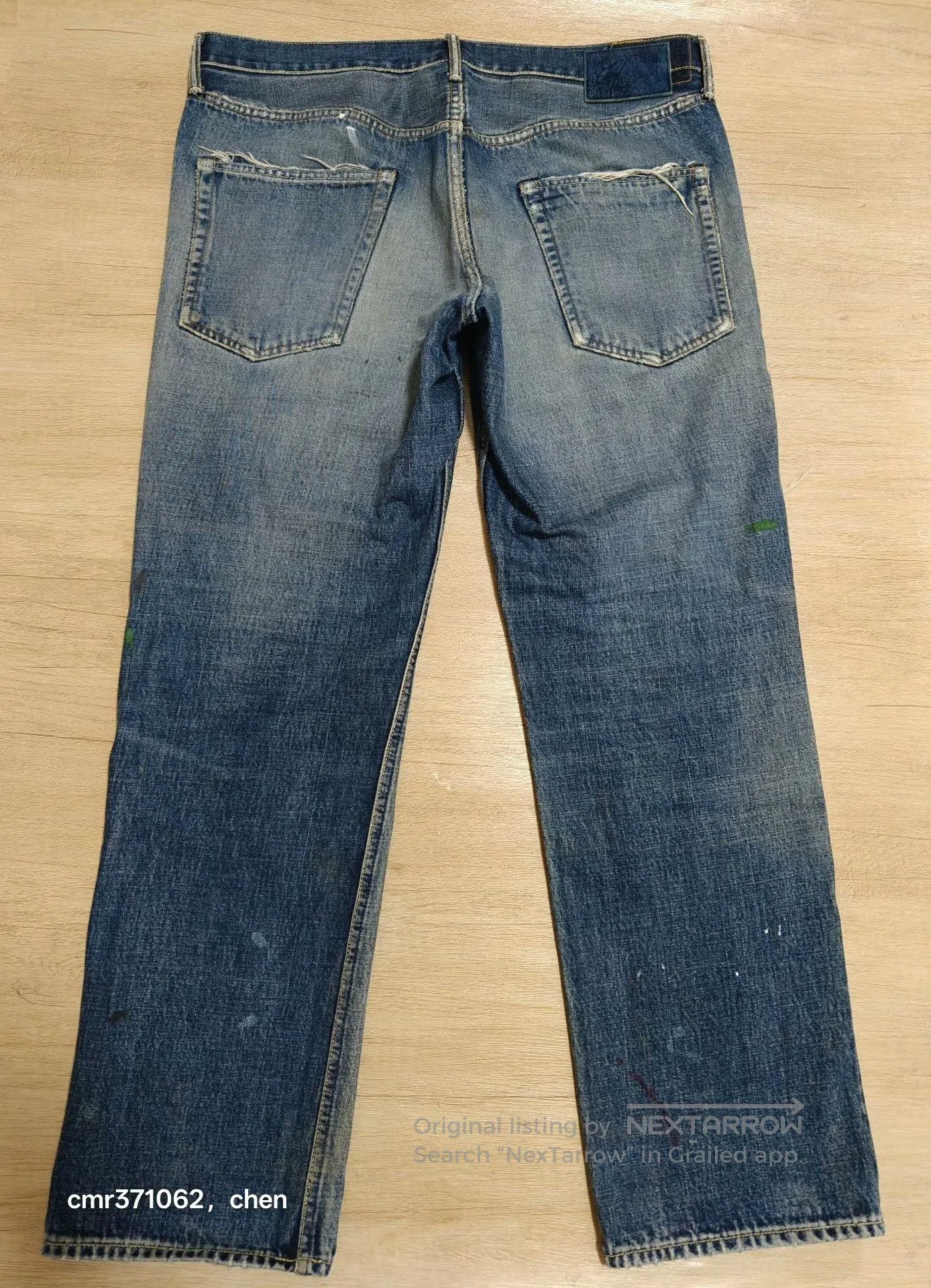 Visvim visvim 19ss Spot 03 D17 Distressed Jeans. Size US 38 / EU 54 - 6 Thumbnail