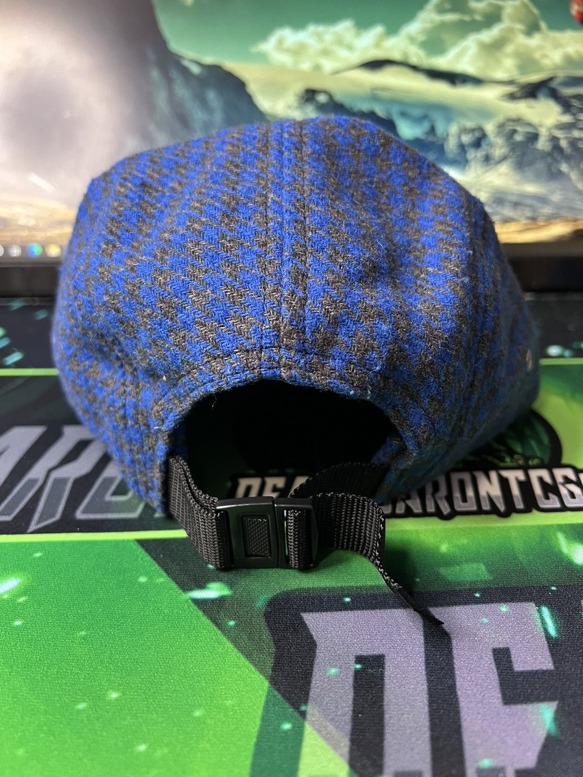 Supreme 2002 Wool Houndstooth Camp Cap Size ONE SIZE - 4 Thumbnail