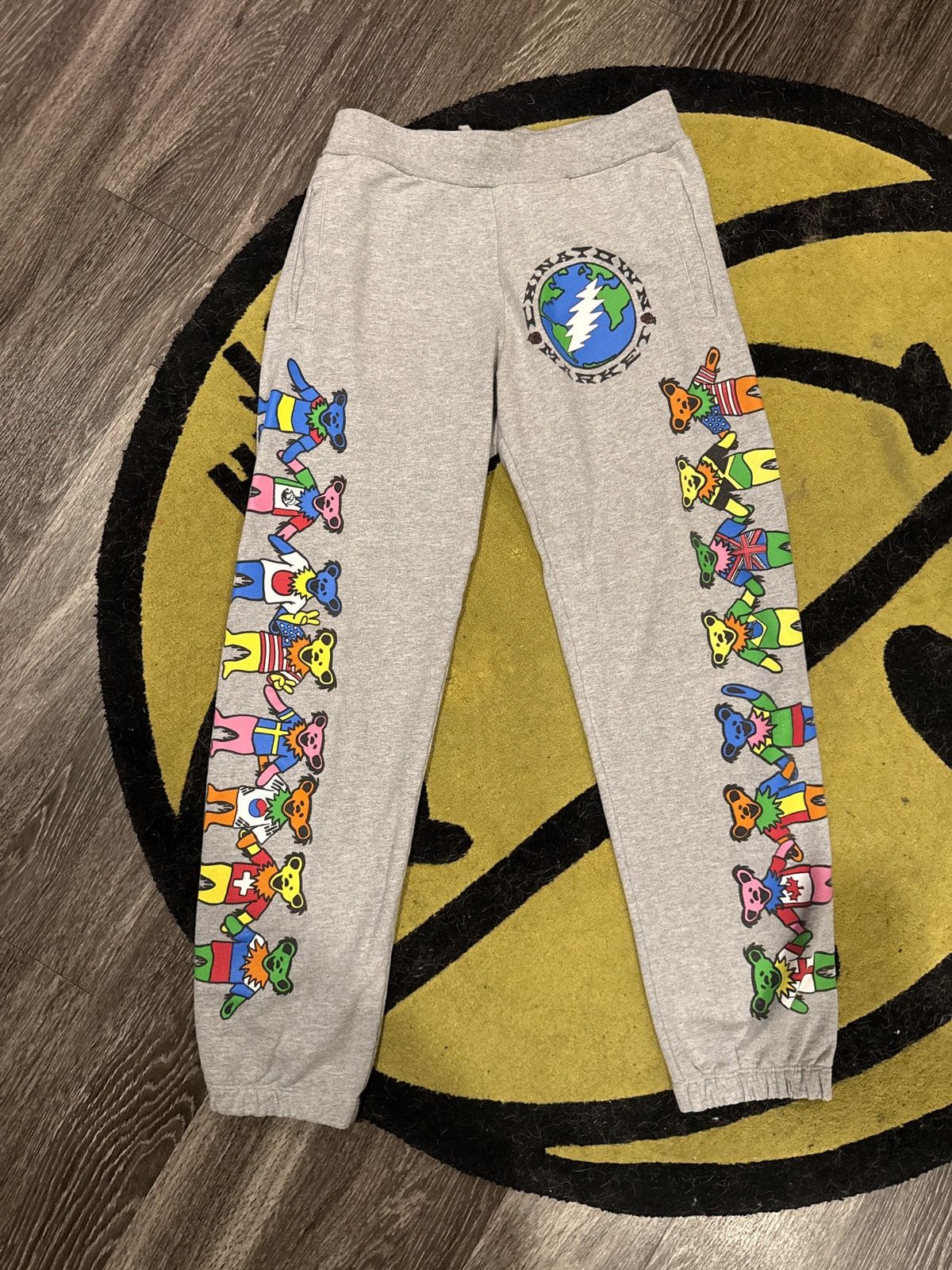 Grateful Dead × Market Chinatown Market x Grateful Dead Coexist Sweatpants (M) Size US 32 / EU 48 - 1 Thumbnail