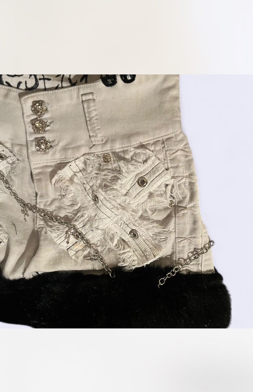 Designer × Tripp NYC Snowy fields Size 26" / US 2 / IT 38 - 3 Thumbnail