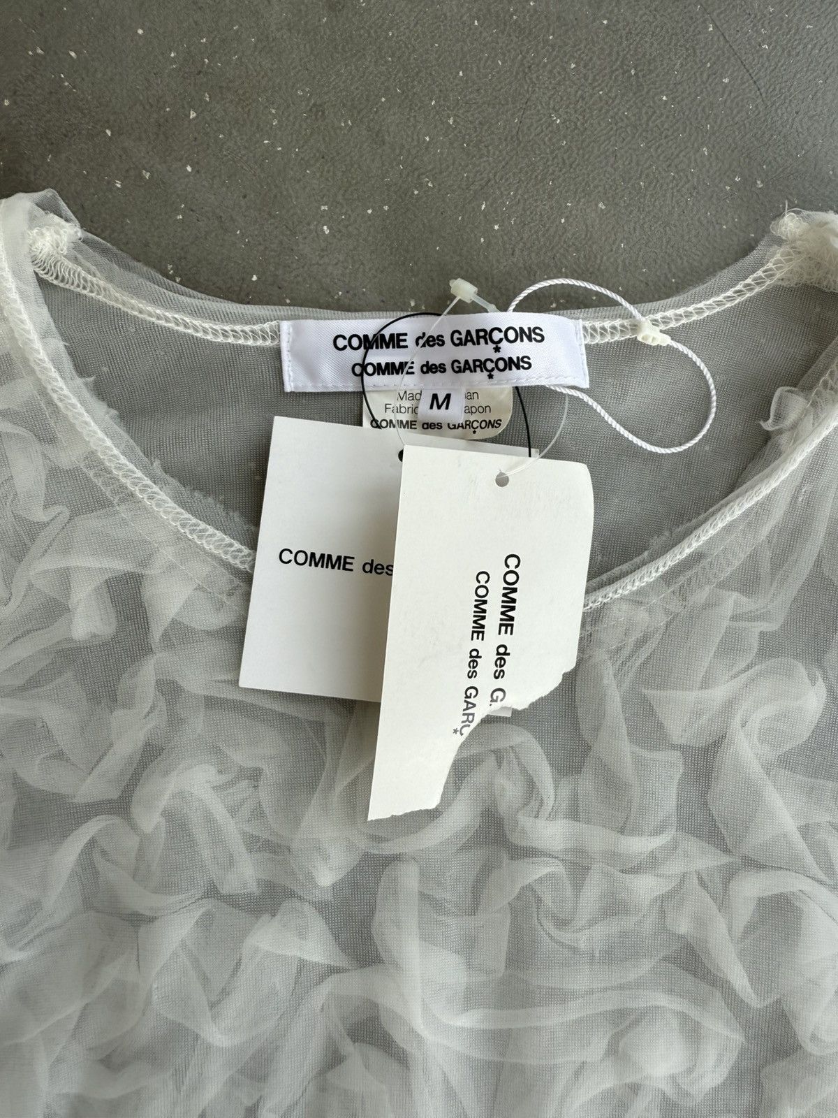 Comme des Garcons Comme des garçons 2009 nylon tshirt Size US M / EU 48-50 / 2 - 3 Thumbnail