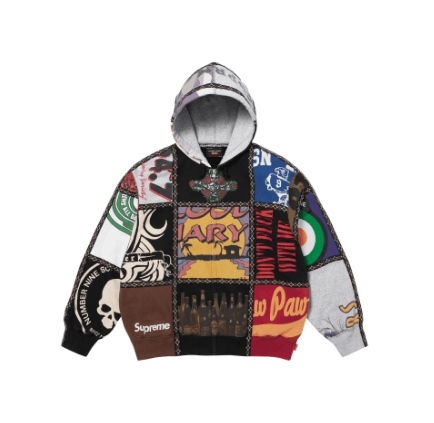 GOODENOUGH × Supreme SUPREME GOODENOUGH PATCHWORK HOODED JACKET