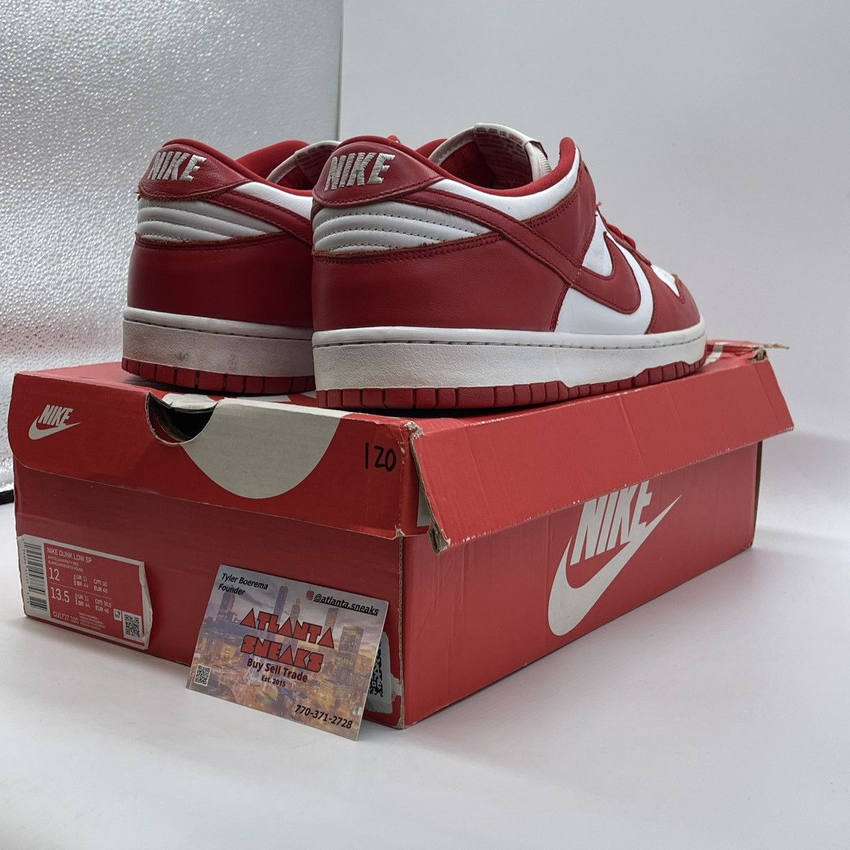 Nike Nike low St.John’s Size US 12 / EU 45 - 5 Thumbnail