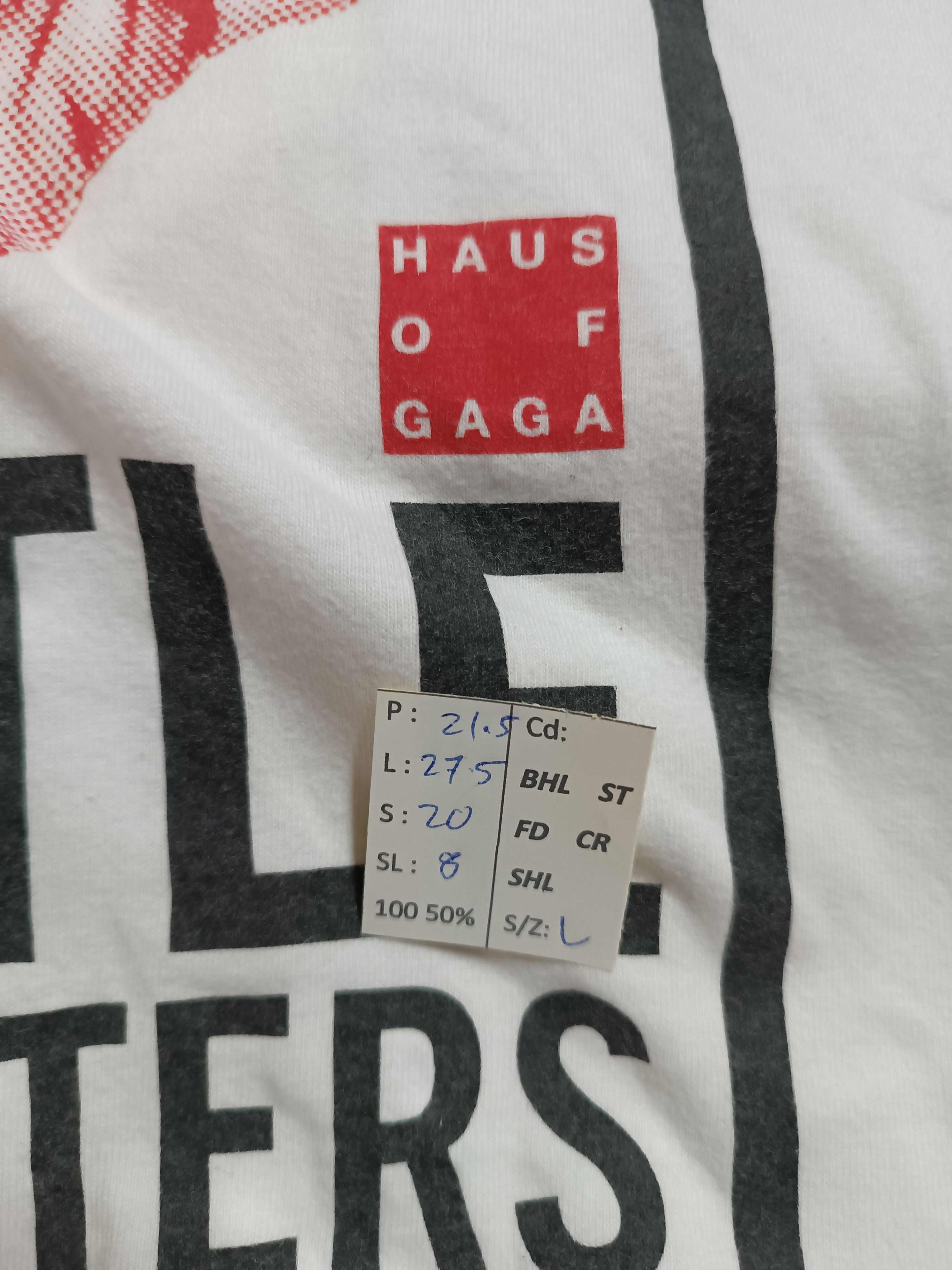Vintage VINTAGE 2010 LADY GAGA LITTLE MONSTERS VERY RARE TEE Size US L / EU 52-54 / 3 - 17 Thumbnail