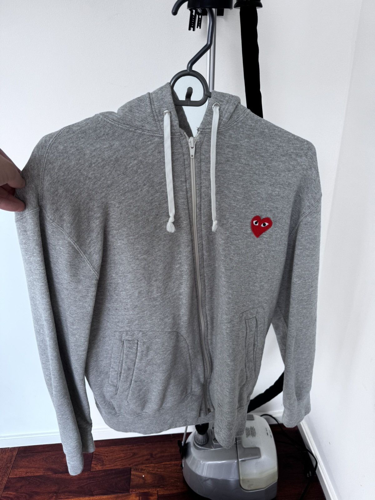 Comme des Garcons Heart Zip Up jacket CDG Size US L / EU 52-54 / 3 - 2 Thumbnail