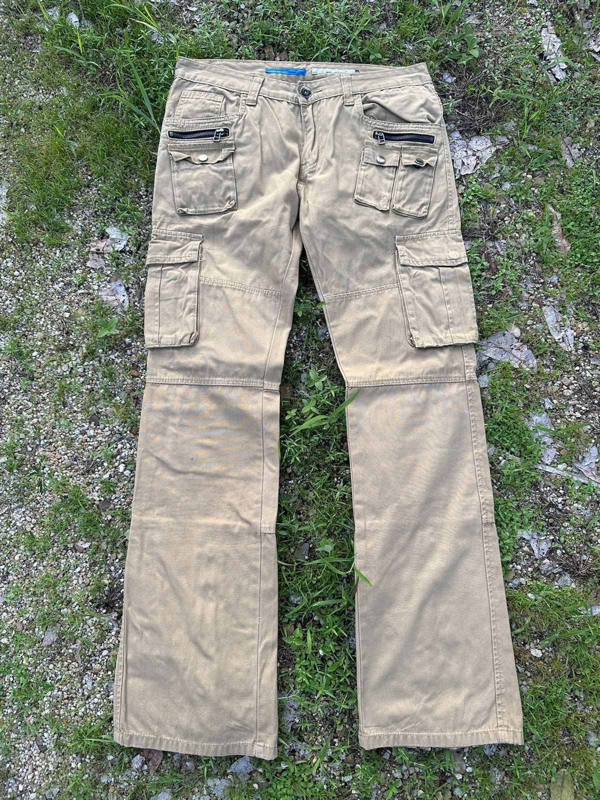 Tripp NYC CRAZY VICE FAIRY MULTIPOCKET FLARE/BOOTCUT ZIPPER LEGS PANTS Size US 32 / EU 48 - 1 Thumbnail