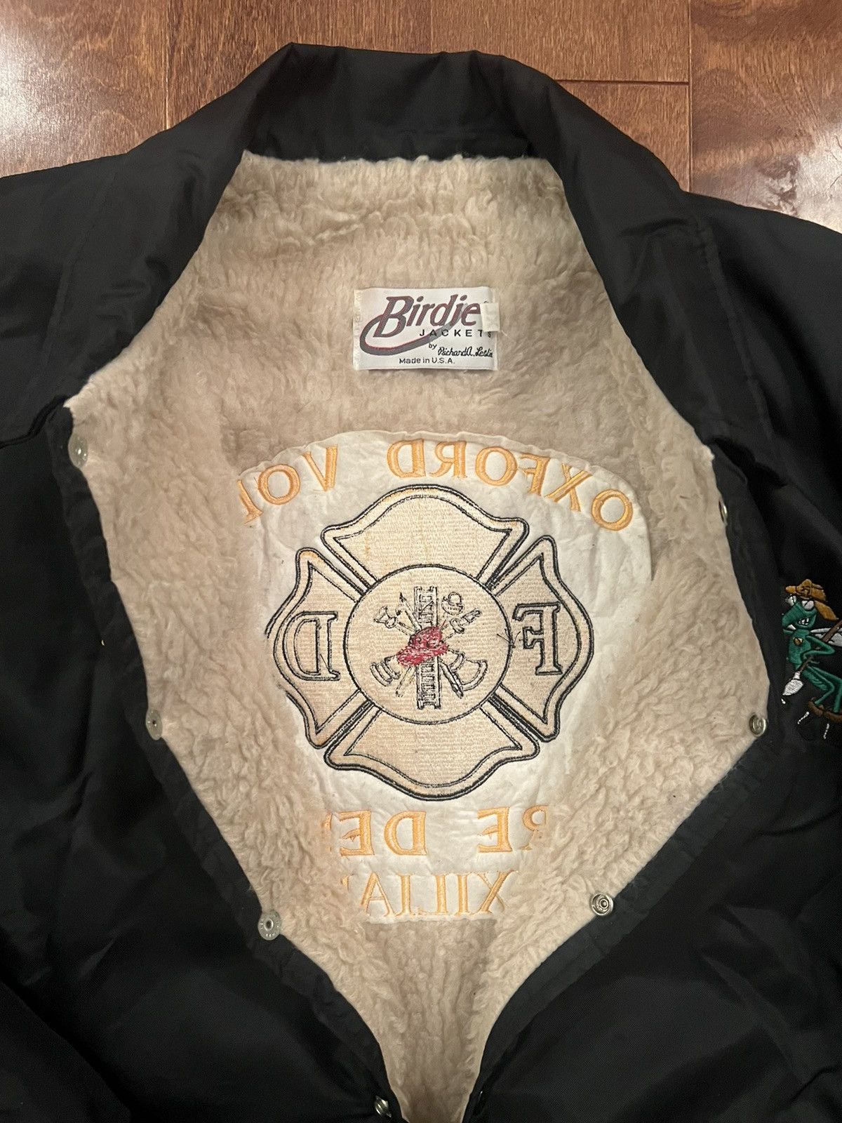 Vintage Vintage Made In USA Birdie Mosquito Patch Nylon Jacket Size US XL / EU 56 / 4 - 6 Thumbnail