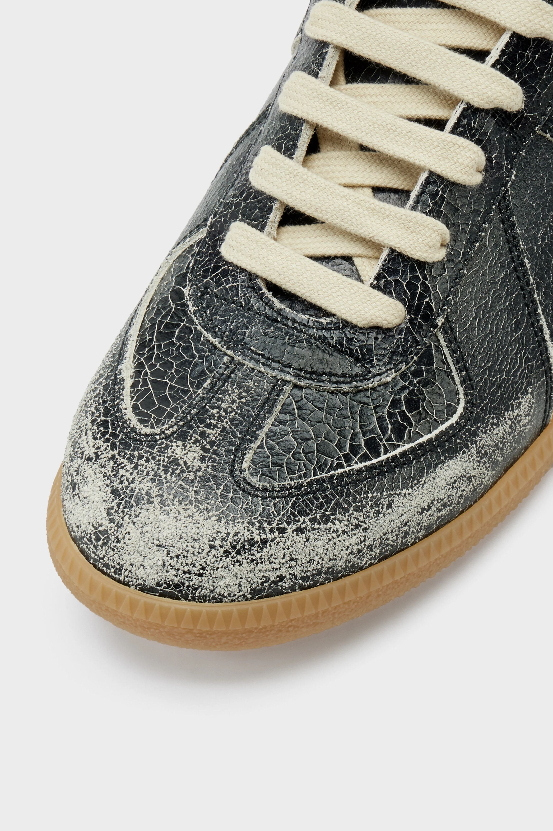 Maison Margiela o1bcso1str0526 Replica Sneakers in Black/White Size US 8 / EU 41 - 6 Thumbnail