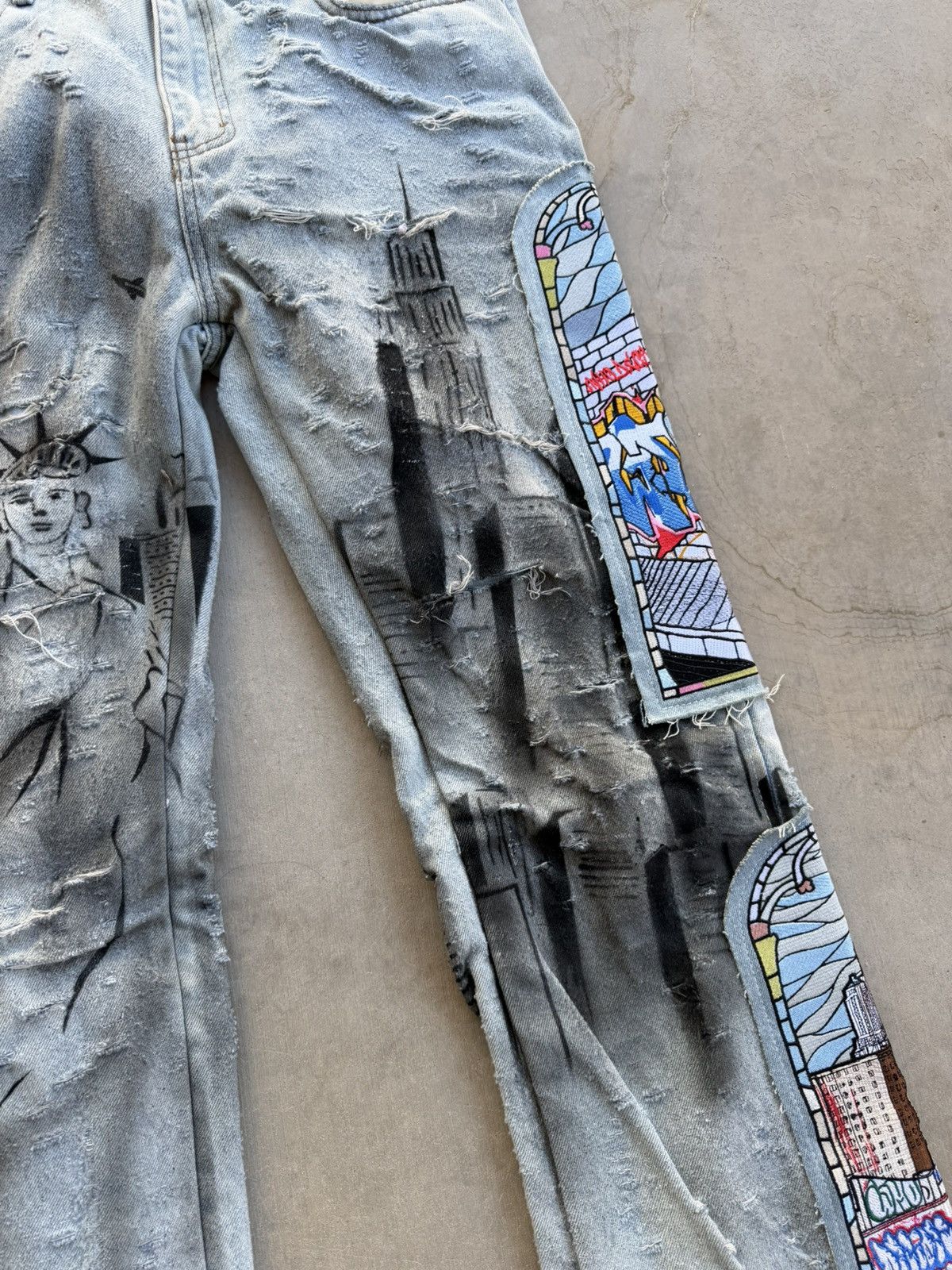Who Decides War Who Decides War Dual Patch Pocket Pants “Sky” – Size 34 Size US 34 / EU 50 - 5 Thumbnail