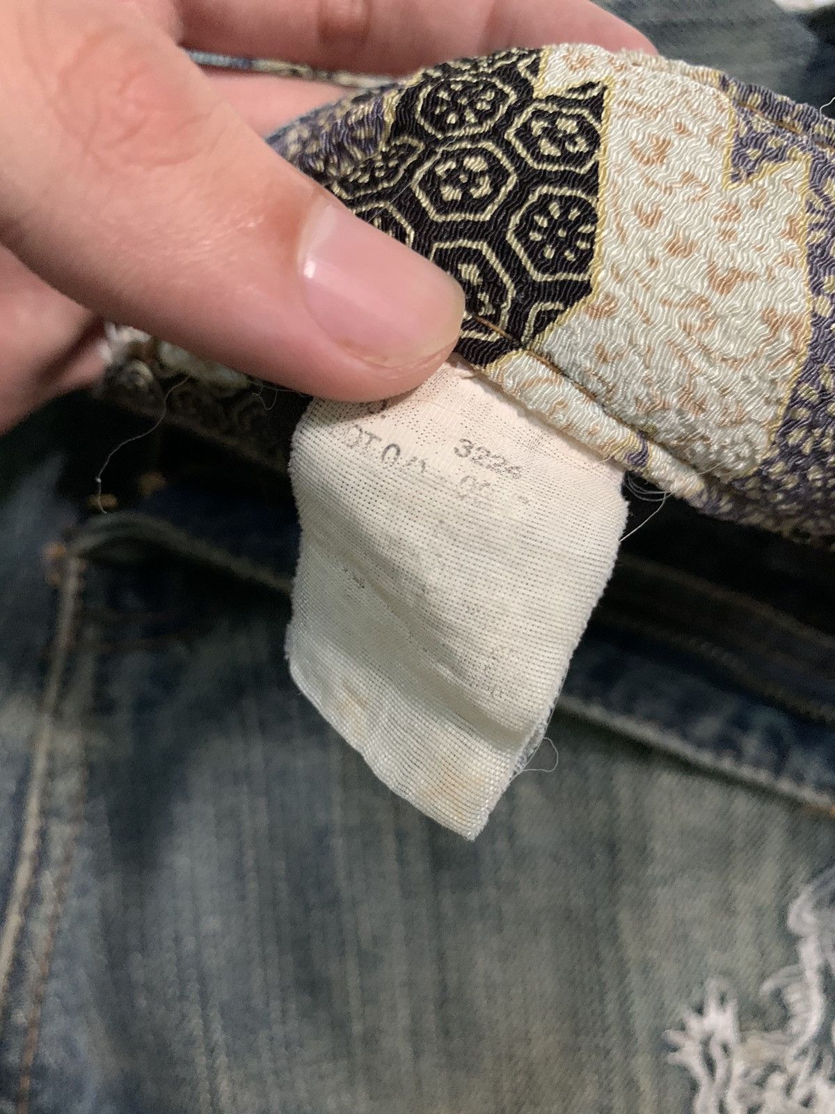 Kapital DRAGON EMBROIDERY INSPIRED BY KARAKURI DISTRESSED DENIM Size US 32 / EU 48 - 18 Thumbnail