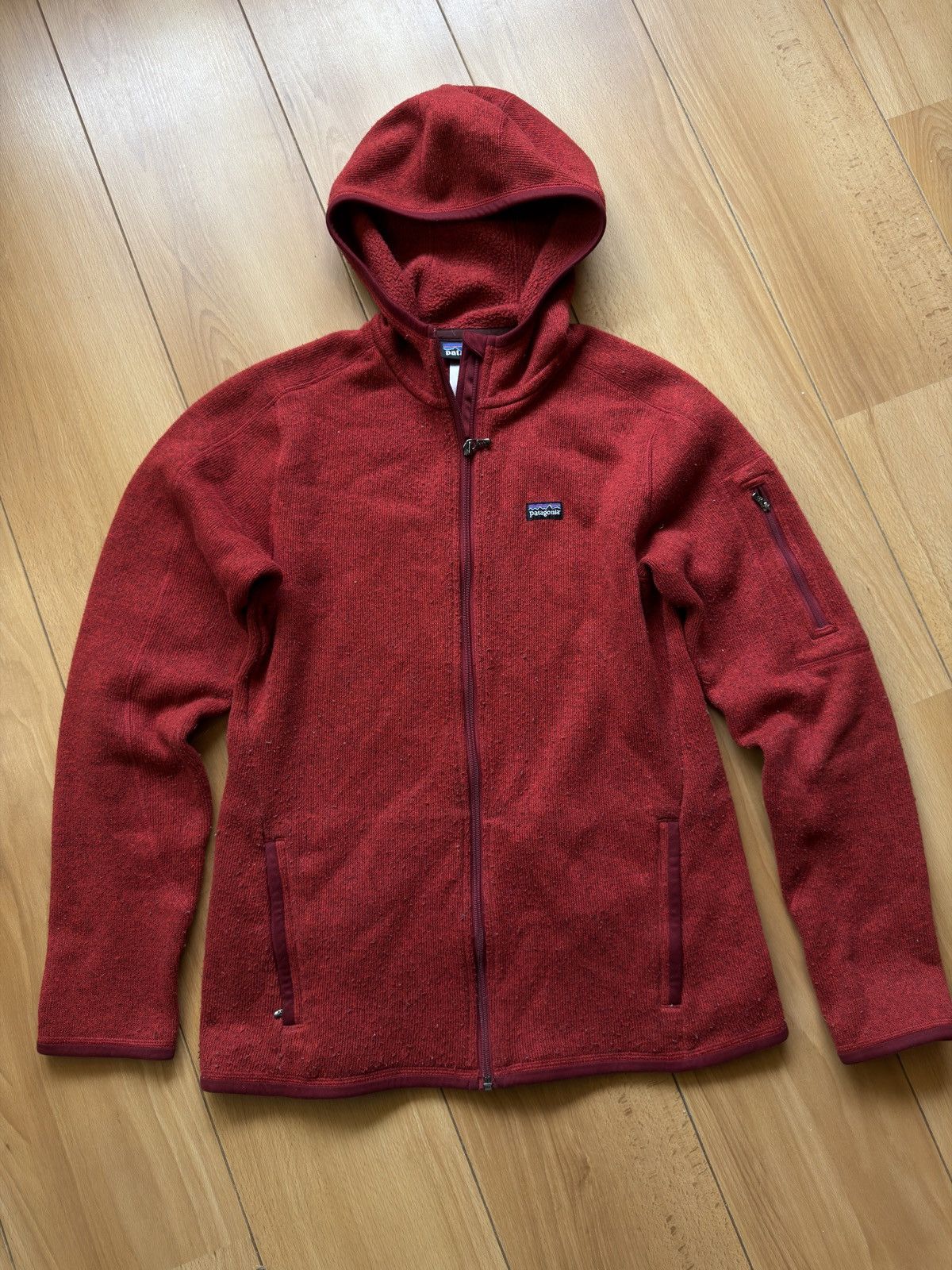 Patagonia Patagonia red zip fleece Size M / US 6-8 / IT 42-44 - 1 Thumbnail