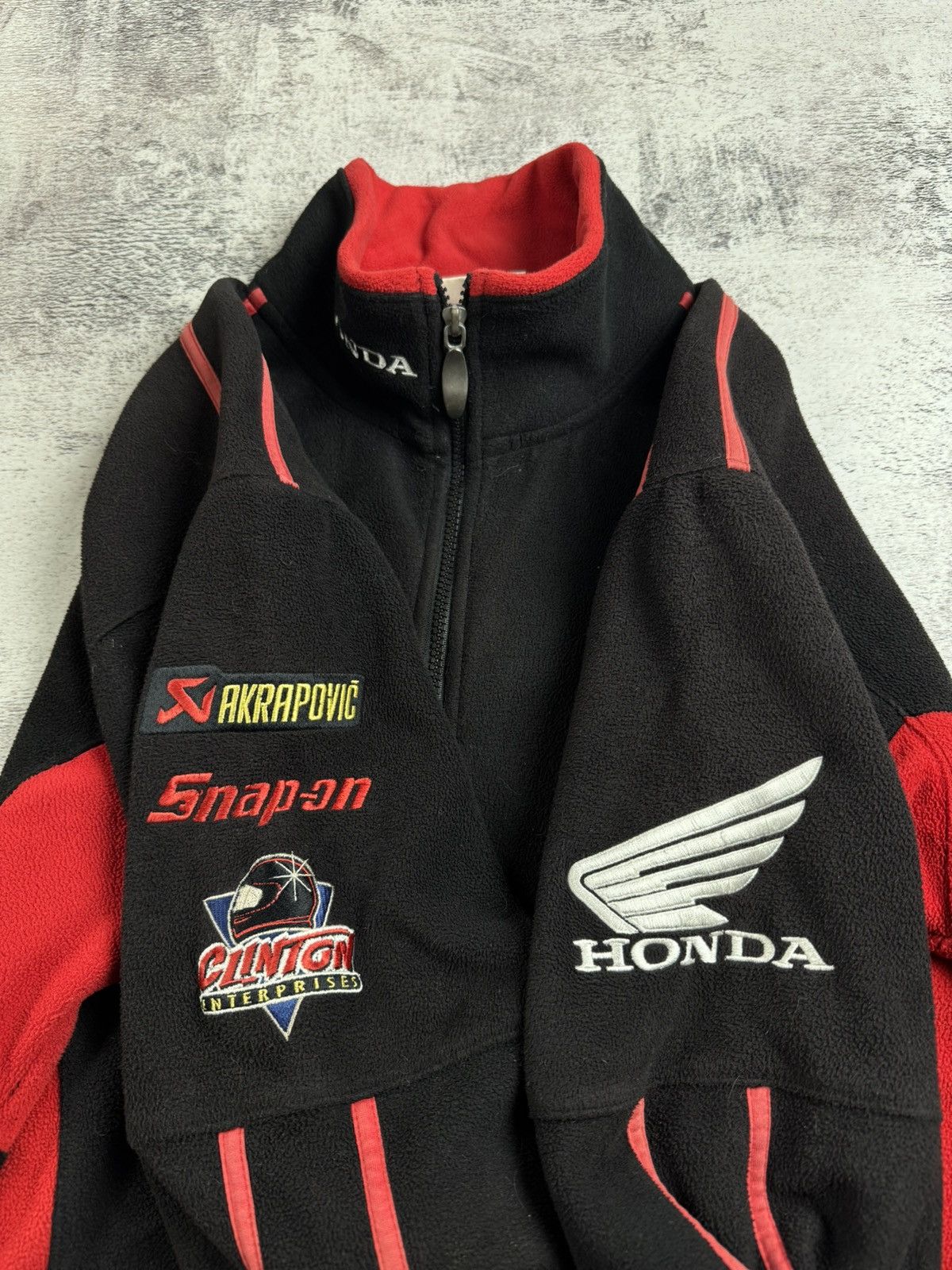 Honda Honda Formula 1 HM Plant Large Men’s Black Racing Jacket Fleece Pullover Hoodie Size US L / EU 52-54 / 3 - 9 Thumbnail