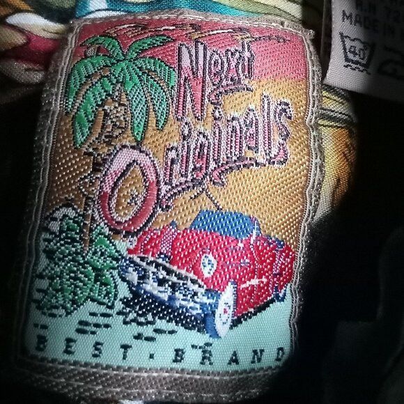 Vintage Vintage Next Originals Culture Hawaiian Shirt Size US XL / EU 56 / 4 - 4 Thumbnail