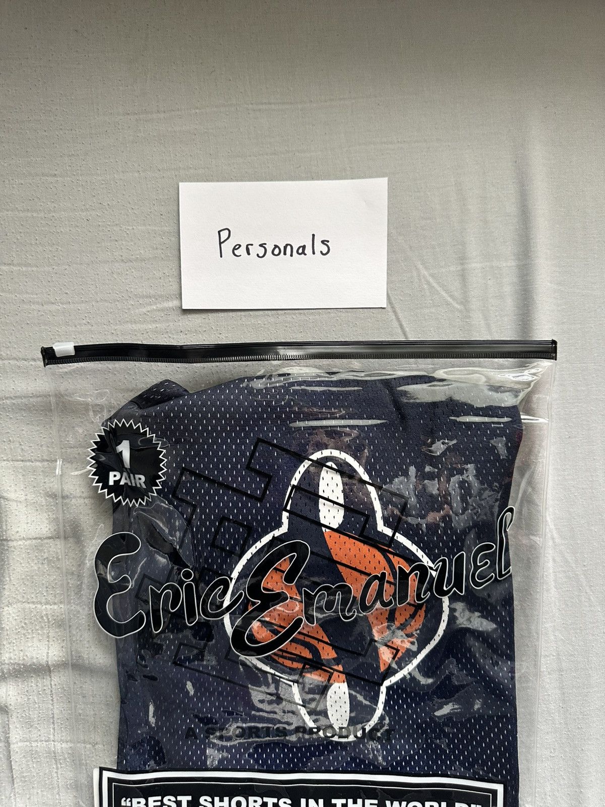 Eric Emanuel × NCAA Eric Emanuel Syracuse University Basic Shorts Large Size US 34 / EU 50 - 4 Thumbnail