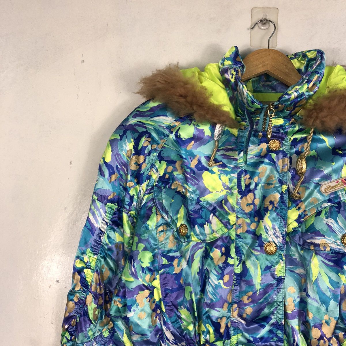 Ellesse × Vintage Ellesse Bomber Sking Winter Bomber Jacket Size US M / EU 48-50 / 2 - 6 Thumbnail