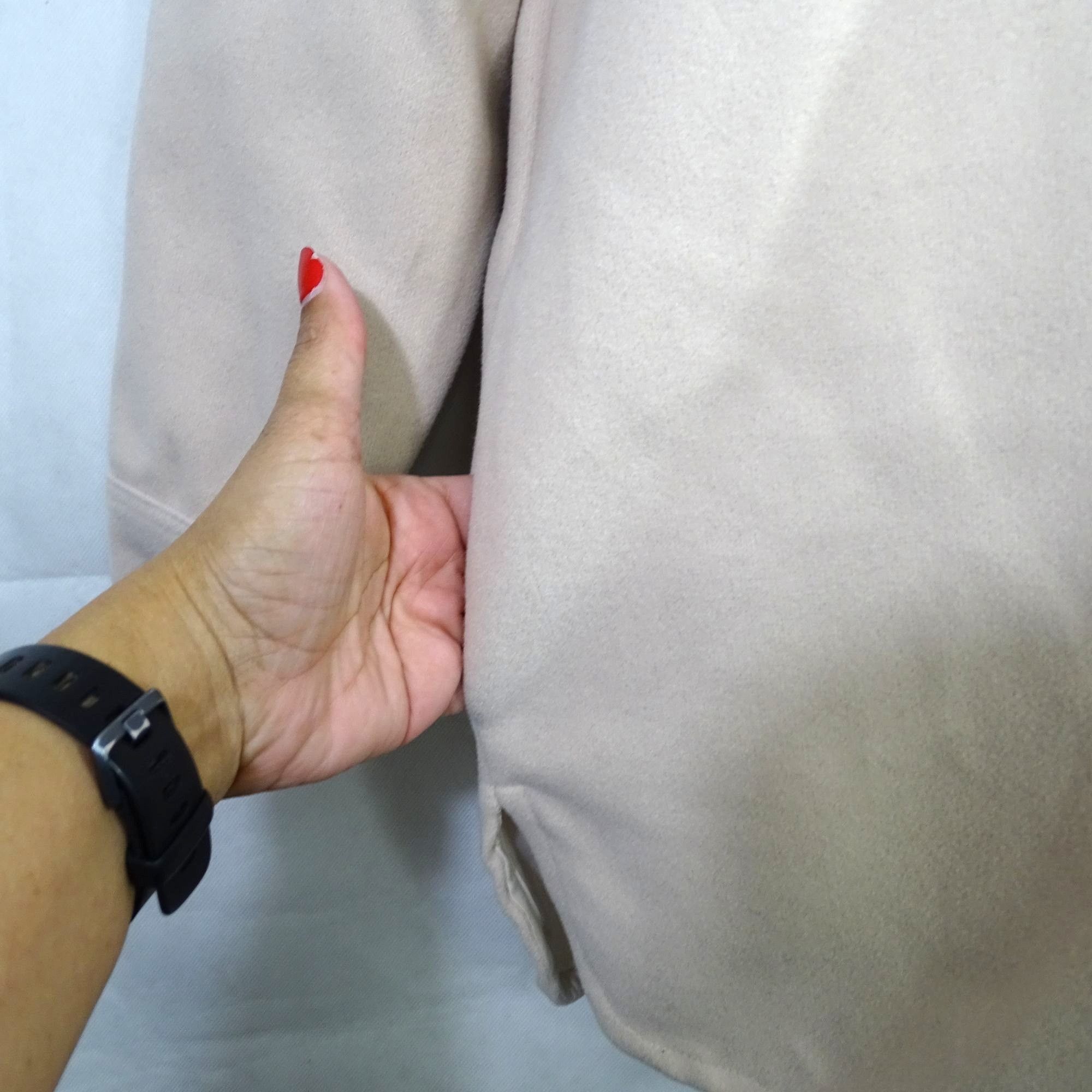 Forever 21 Forever 21 Beige Collared Button Up Jacket Size M Size M / US 6-8 / IT 42-44 - 4 Thumbnail