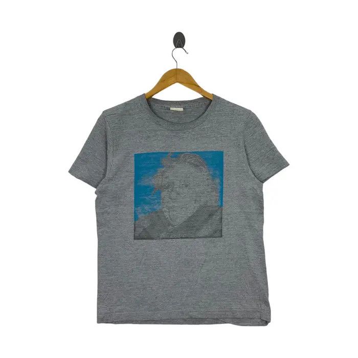 Vintage Vintage ALBERT EINSTEIN GENIUS Scientist Tee Shirt Top Size M / US 6-8 / IT 42-44 - 1 Thumbnail
