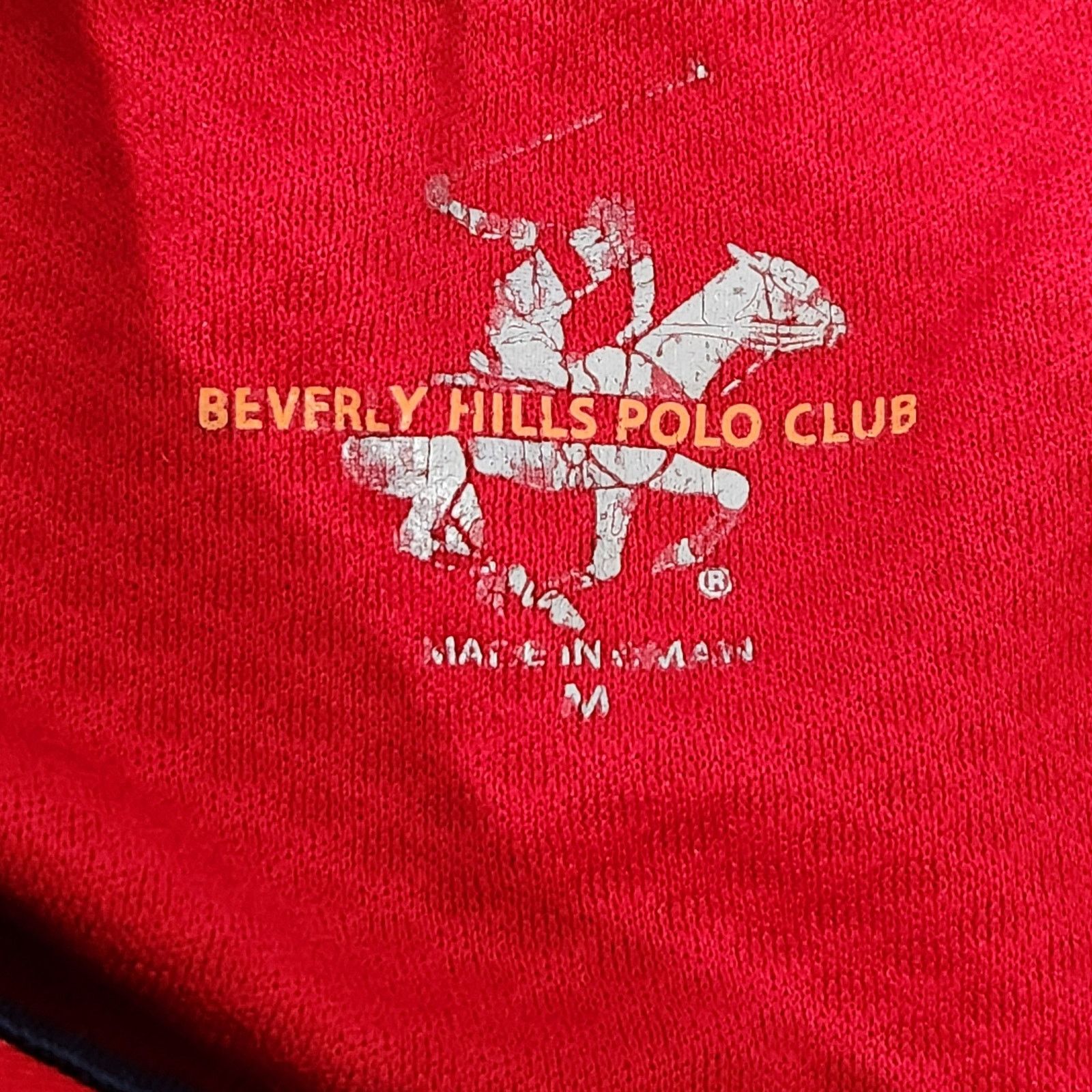Other Beverly Hills Polo Club Red Short Sleeve Polo Shirt Medium Size US M / EU 48-50 / 2 - 4 Thumbnail