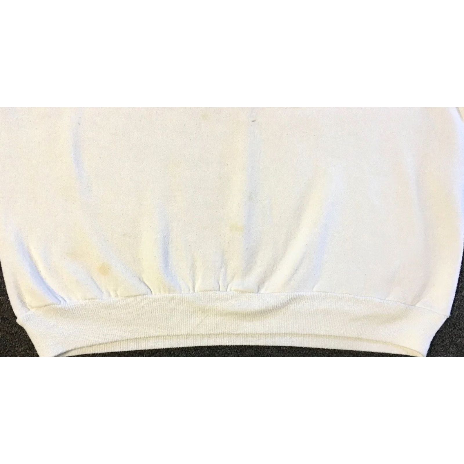 Vintage VINTAGE 90s Cheerleaders Only Faded Sweatshirt Hoodie S White Mens Size US S / EU 44-46 / 1 - 5 Thumbnail