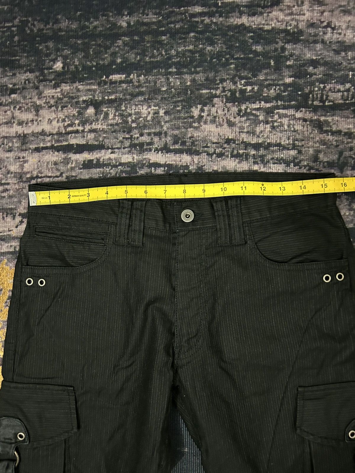 Beauty Beast Edge Rupert Difference Cargo Herringbone Flare Pants Size US 31 - 19 Thumbnail