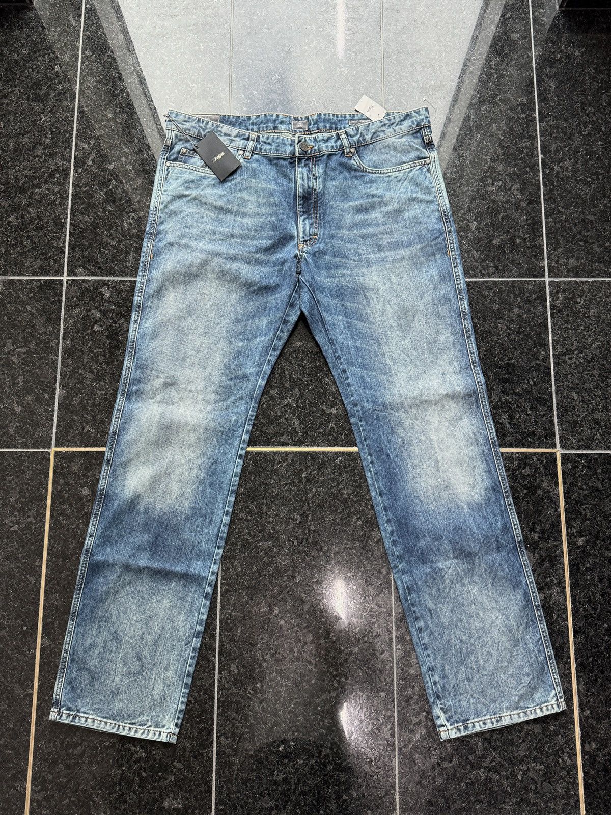 Z Zegna Z Zegna Vintage Regular Rise Jeans Size US 38 / EU 54 - 1 Thumbnail