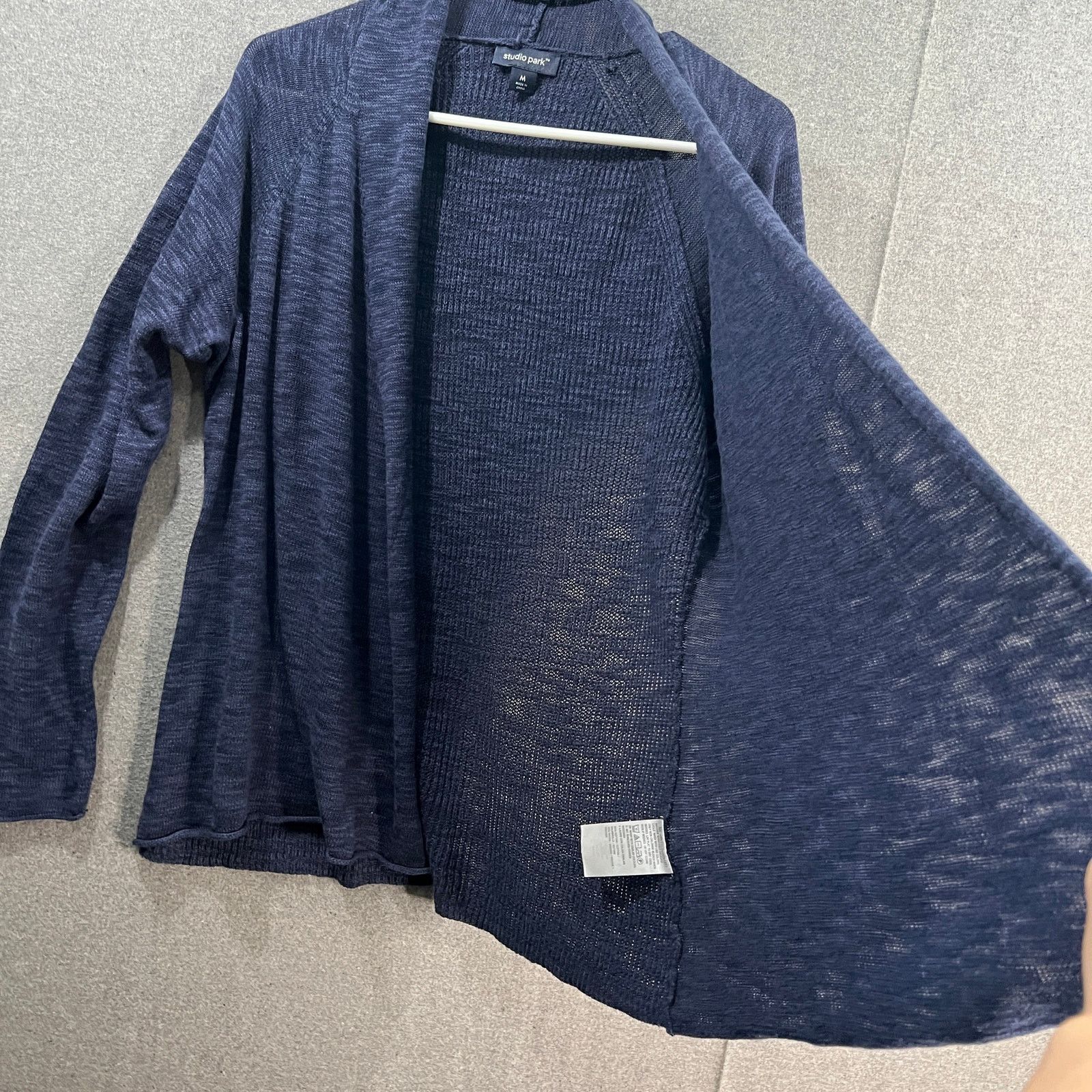 Other Studio Park x Amy Stran Open Front Cardigan Nave Size Medium Size M / US 6-8 / IT 42-44 - 4 Thumbnail