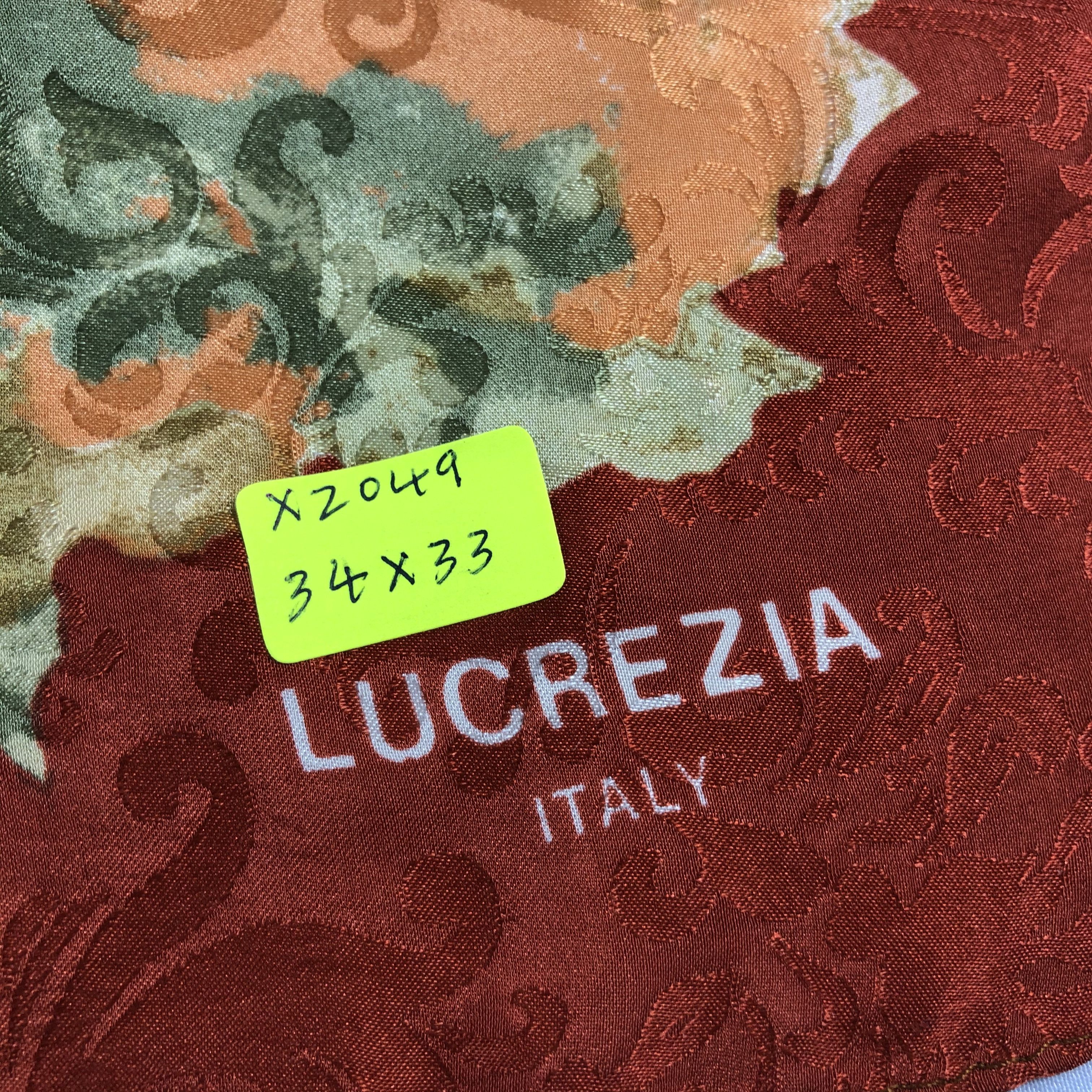 Vintage Vintage Lucrezia Silk Scarf Size ONE SIZE - 7 Thumbnail