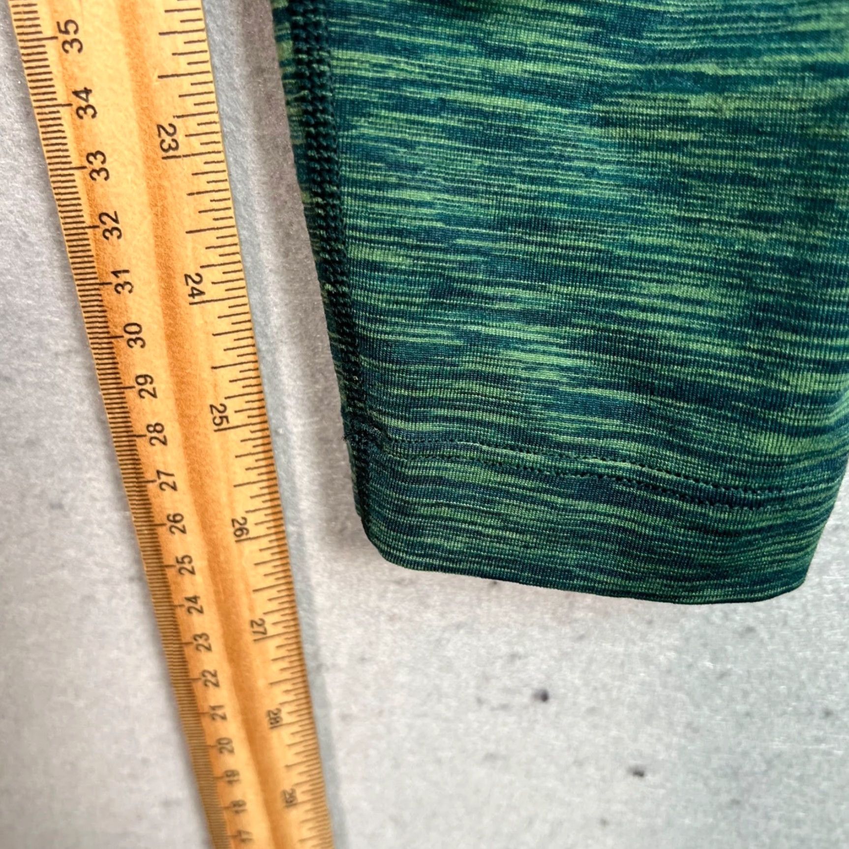 Outdoor Voices Outdoor Voices Leggings High-Rise Green Size Small Athletic Gym Womens Size 28" / US 6 / IT 42 - 7 Thumbnail