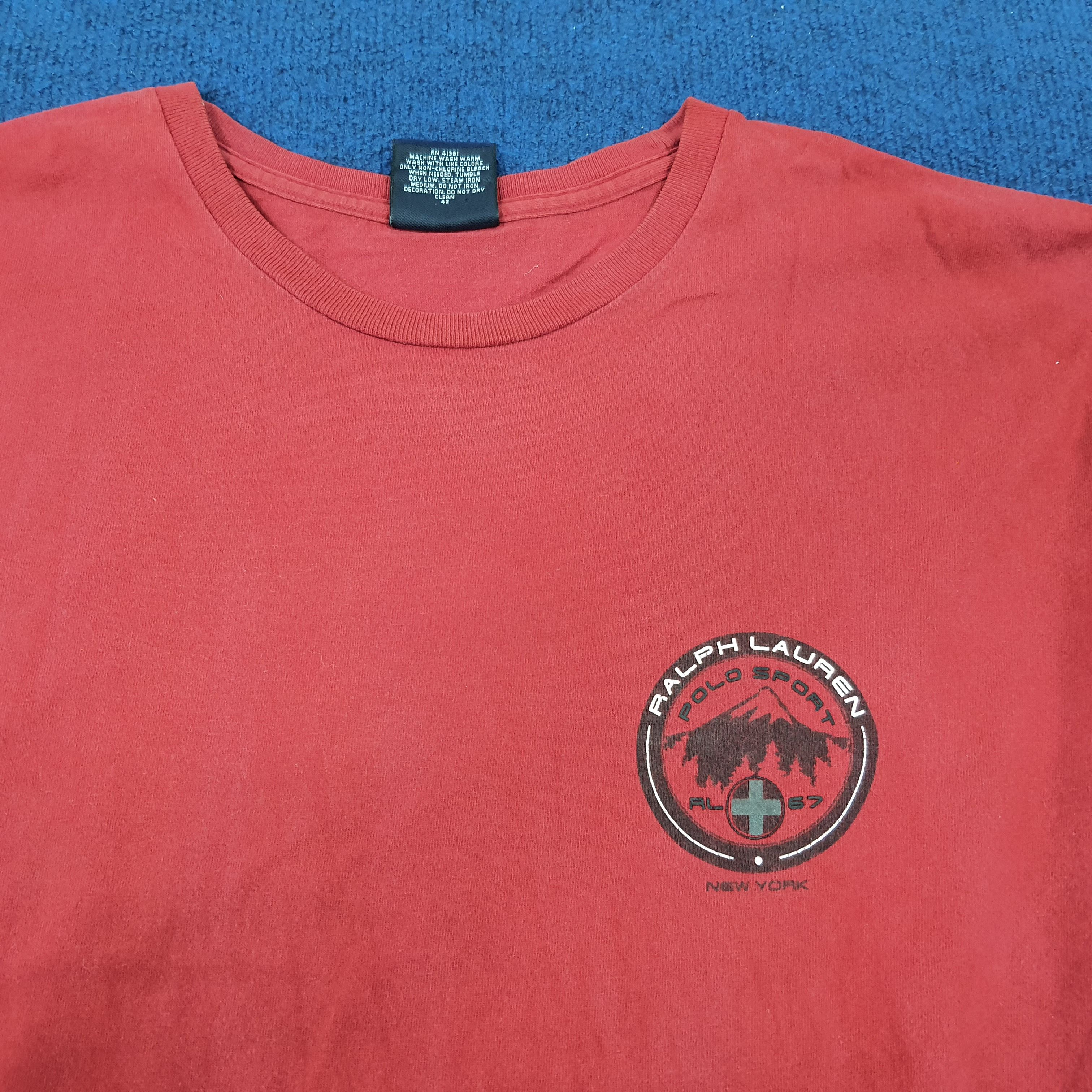 Polo Ralph Lauren × Vintage Vintage Polo Sport Ralph Lauren Long Sleeve Tshirt Size US L / EU 52-54 / 3 - 2 Thumbnail
