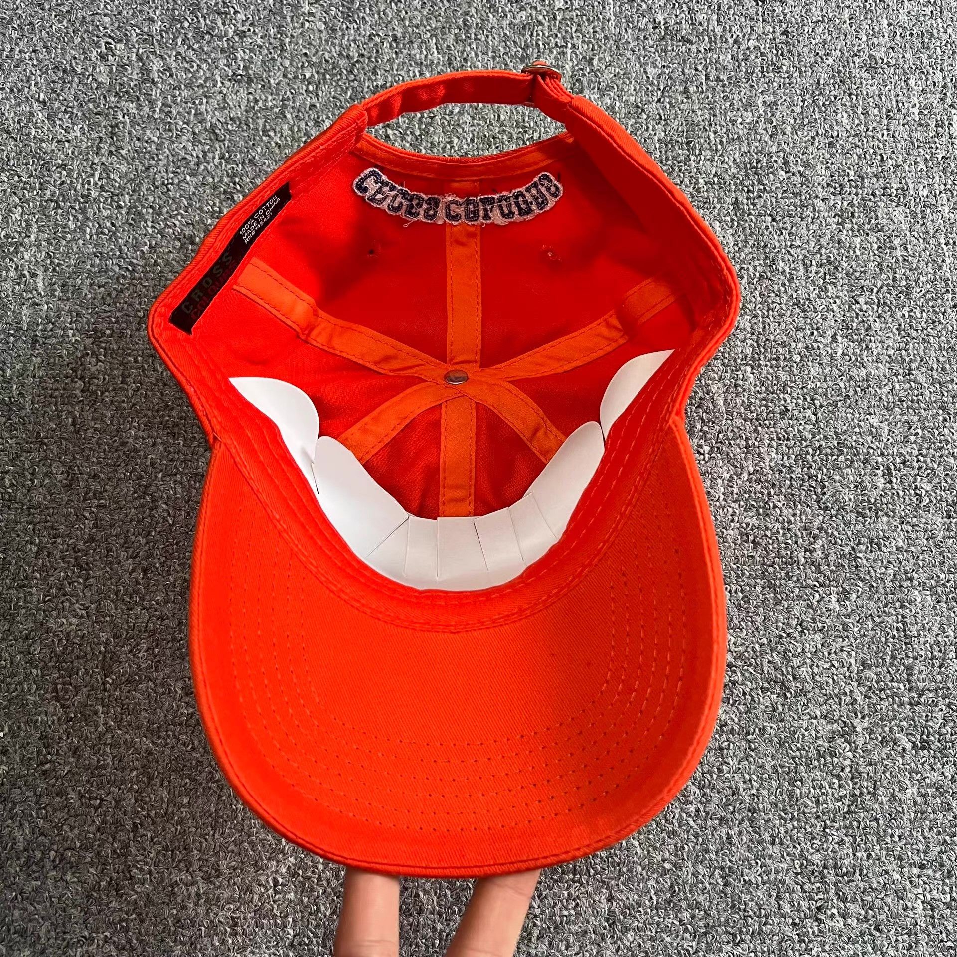 Cross Colours Cross Colours Embroidered Curved Brim Baseball Cap Q7 Size ONE SIZE - 5 Thumbnail