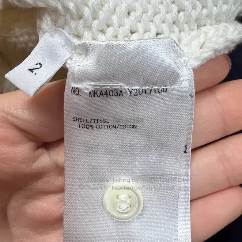 Thom Browne Thom Browne White Classic Four-Stripe Cotton Crewneck Shor Size US M / EU 48-50 / 2 - 4 Thumbnail