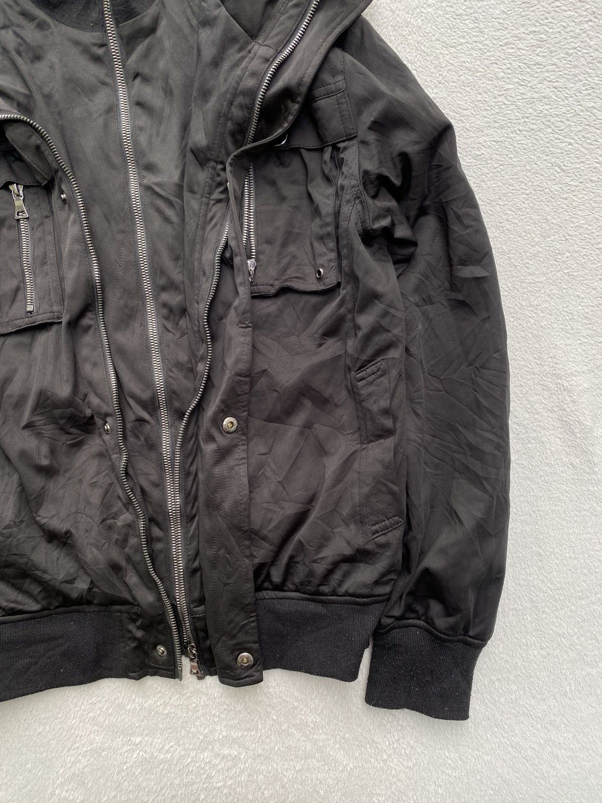 In The Attic 2000s In the Attic- Utilitarian Bomber Jacket Size US S / EU 44-46 / 1 - 4 Thumbnail