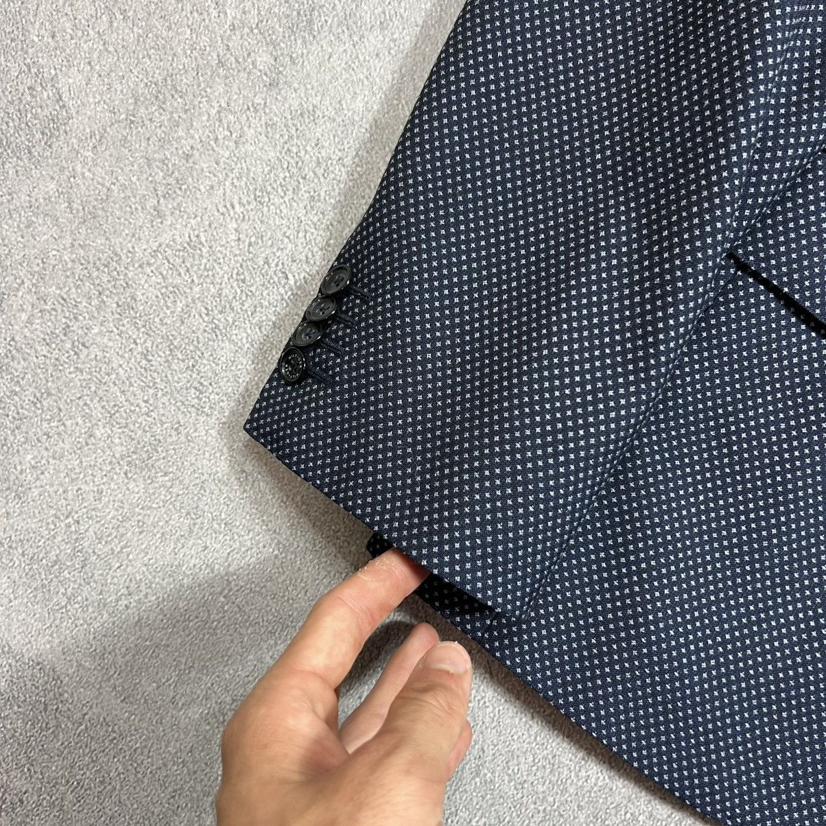 Other 🌀 Vintage Blue Tommy Hilfiger x Rick Owens Style Blazer Size 48L - 6 Thumbnail