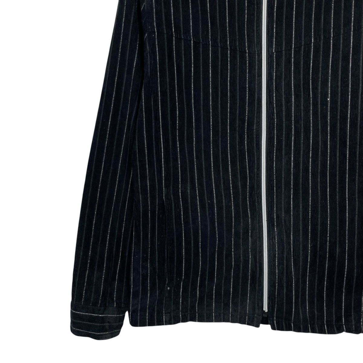 Japanese Brand Japanese Brand MFE Stripe Zipper Jacket Size US M / EU 48-50 / 2 - 3 Thumbnail