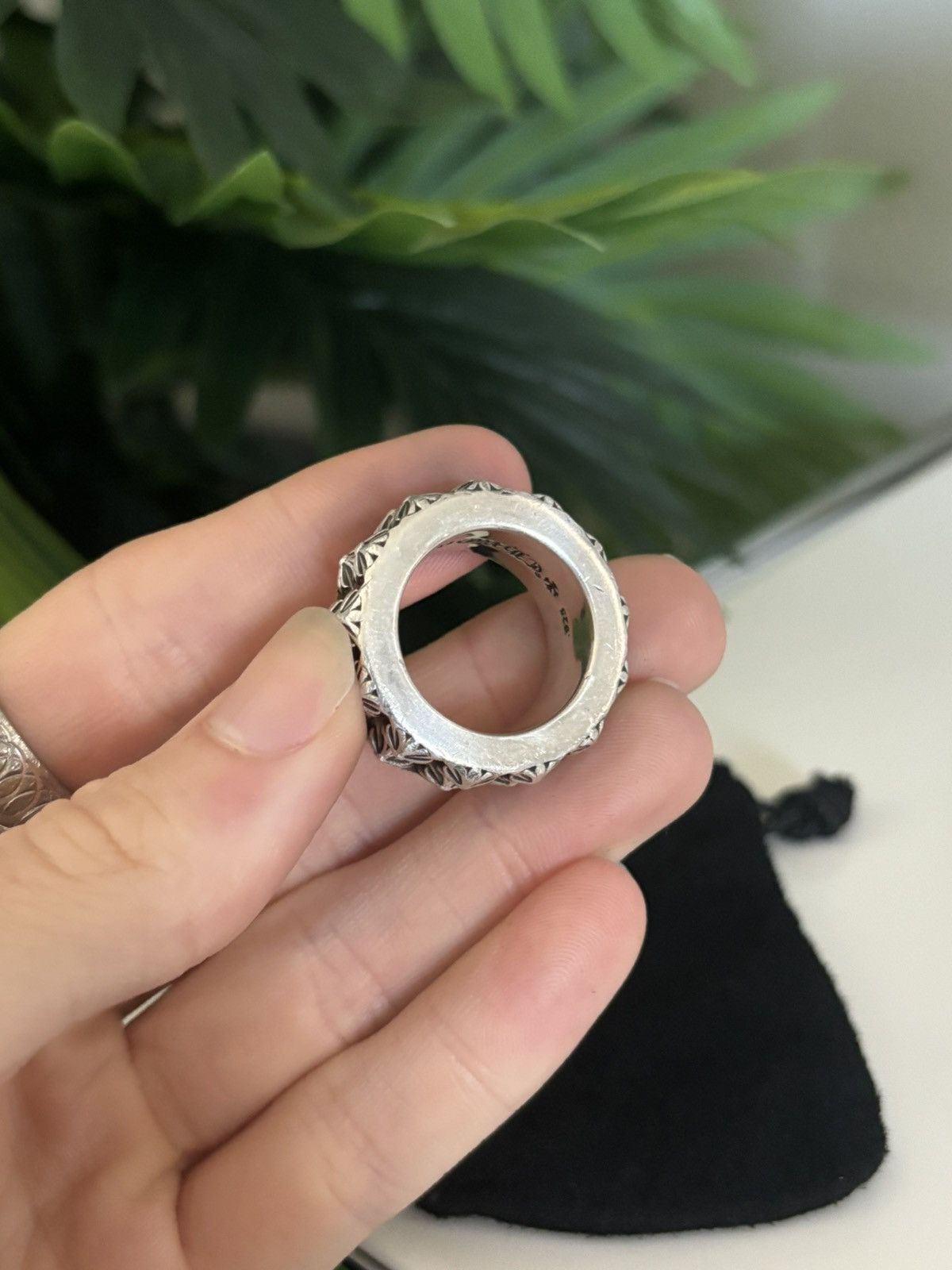 Chrome Hearts RARE - HEAVY DOUBLE PUNK RING Size ONE SIZE - 16 Thumbnail