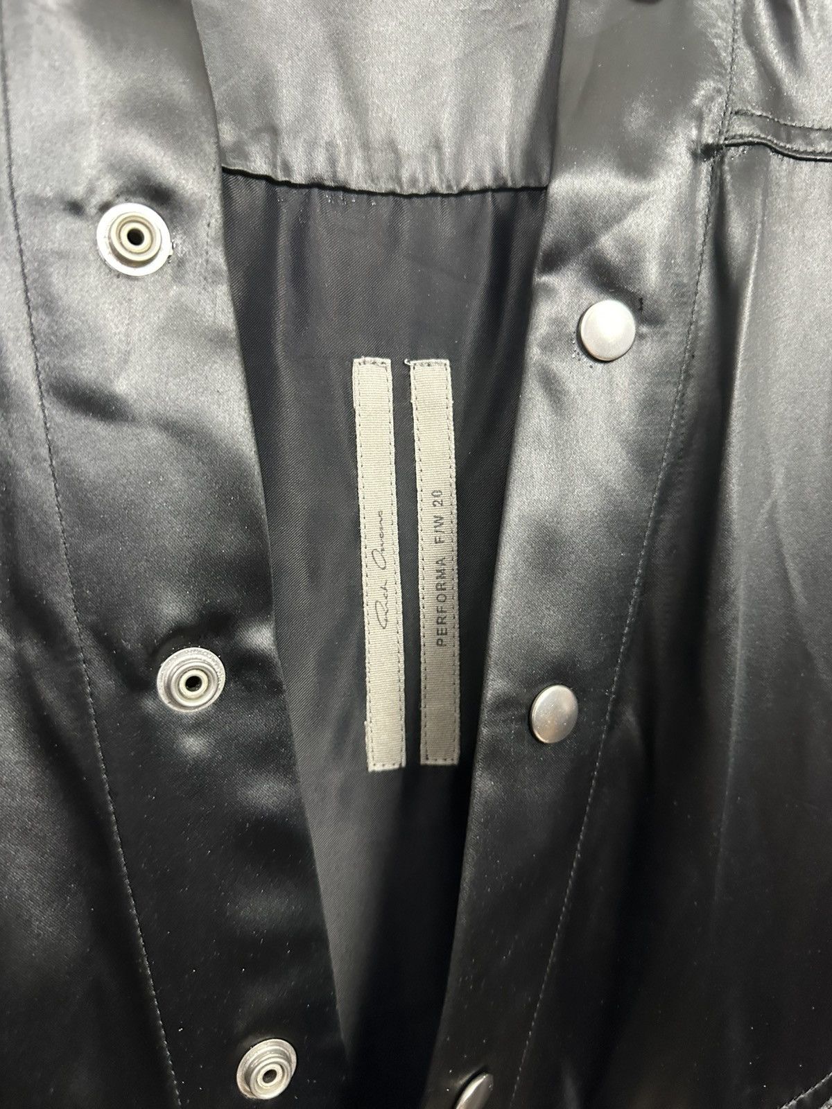 Rick Owens FW20 ‘PERFORMA’ Liquid Latex Larry Shirt Size US M / EU 48-50 / 2 - 8 Thumbnail