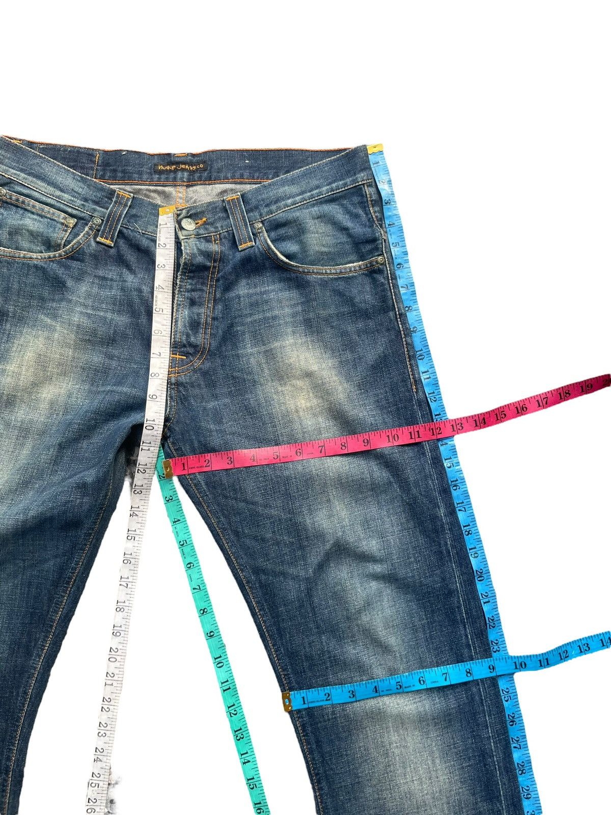 Nudie Jeans Vintage Nudie Even Steven Denim Size US 35 - 25 Thumbnail