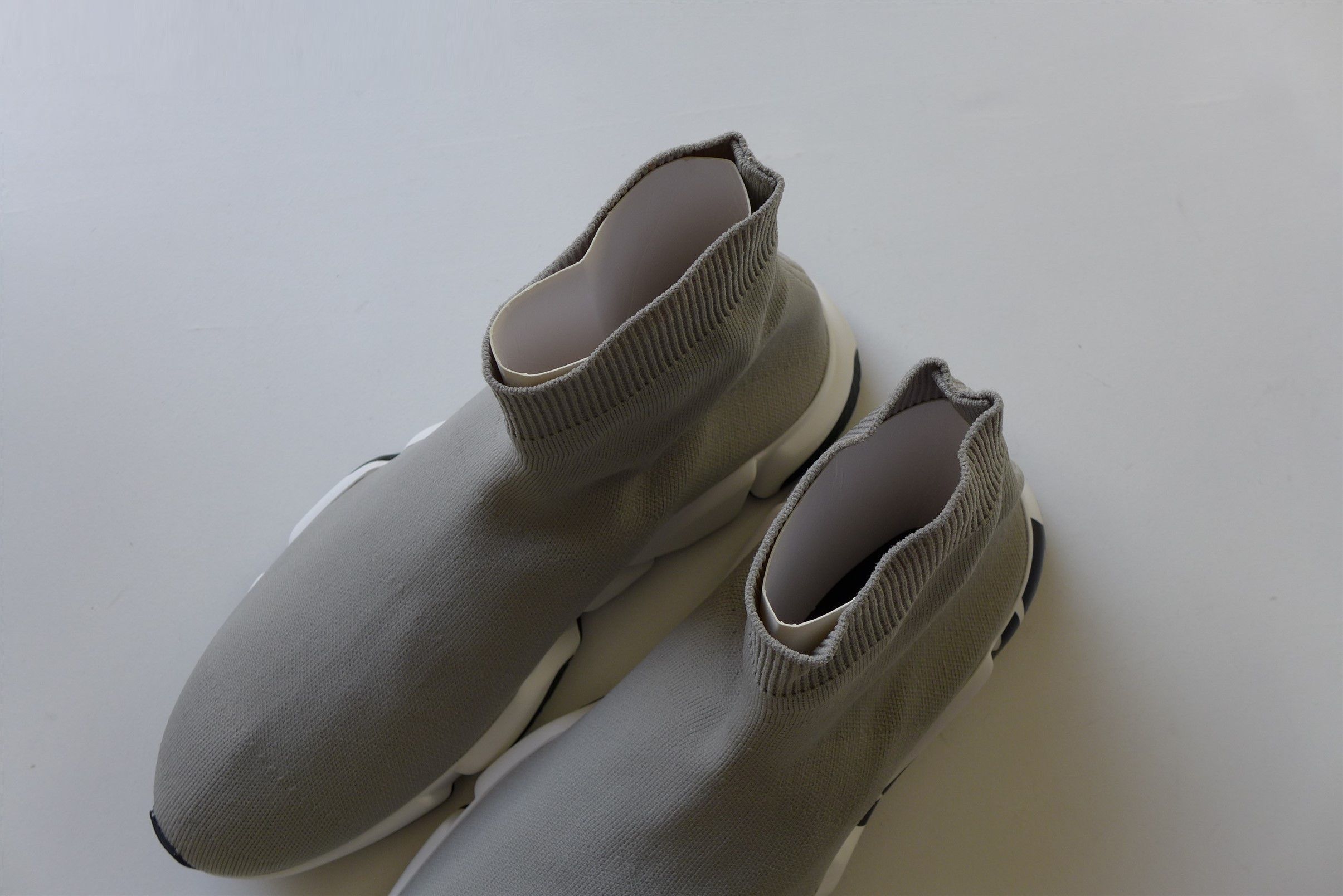 Balenciaga Balenciaga Speed LT Graffiti Sock Sneakers - Grey / Black Size US 9 / EU 42 - 4 Thumbnail