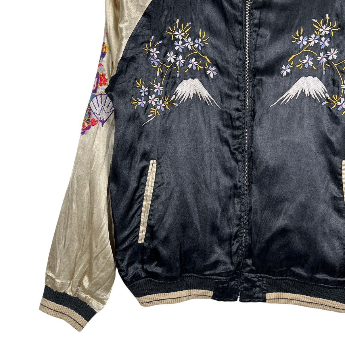 Japanese Brand Vintage Japanese Souvenir Sukajan Jacket Size US XL / EU 56 / 4 - 4 Thumbnail