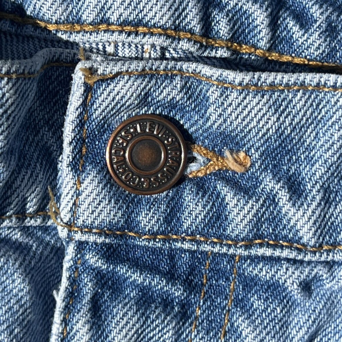 Levi's Vintage Levi’s Orange Tab 560 Loose Taper Made In USA 30x30 Size US 30 / EU 46 - 6 Thumbnail