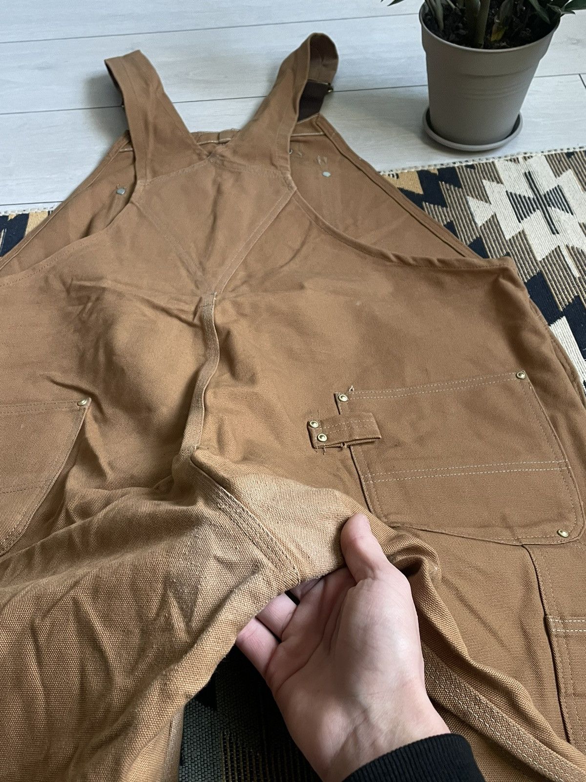 Carhartt Vintage Carhartt Double Knee Overalls USA BIG SIZE 48 Size US 44 / EU 60 - 12 Thumbnail